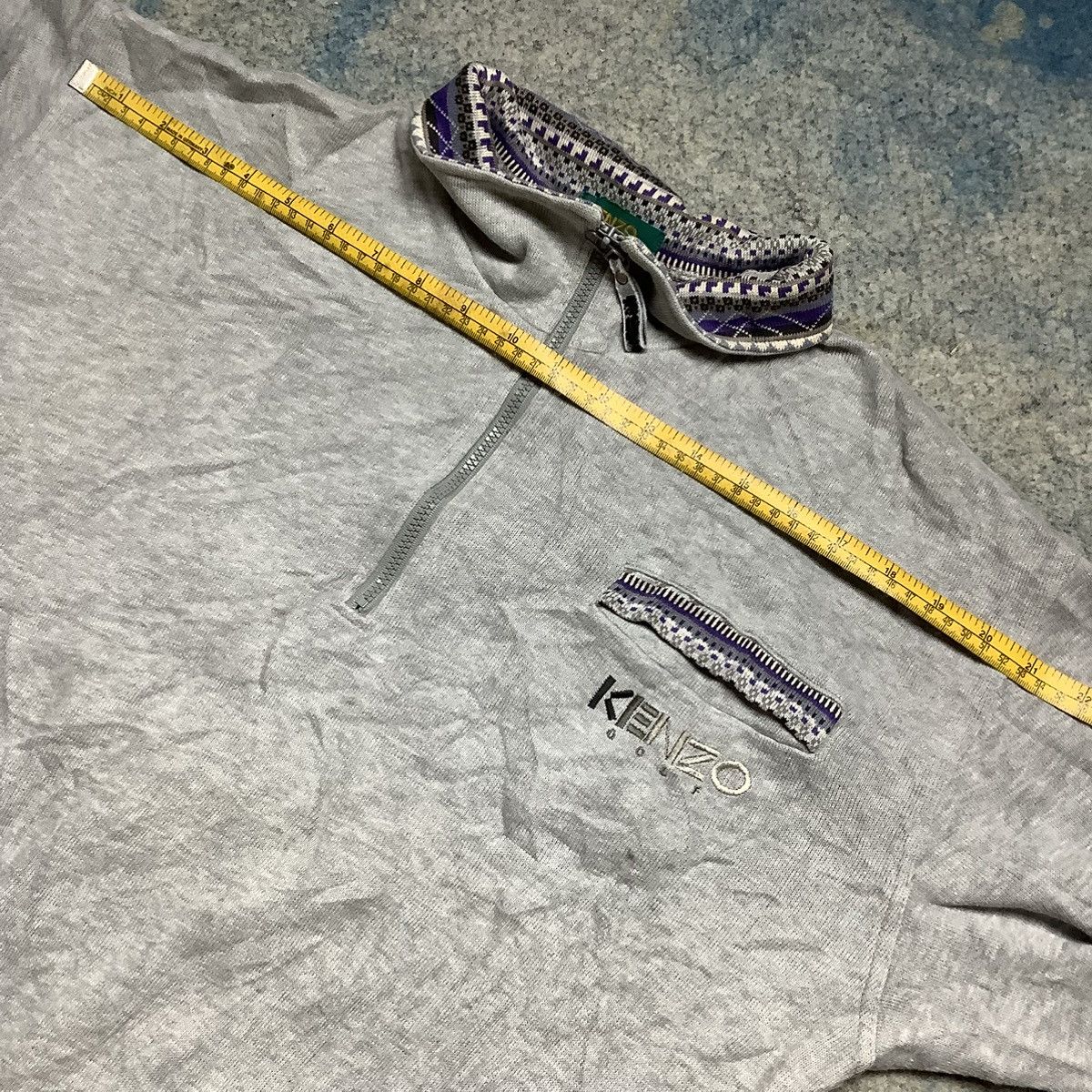 Kenzo × Vintage Sweatshirts Kenzo Golf Size US L / EU 52-54 / 3 - 12 Thumbnail
