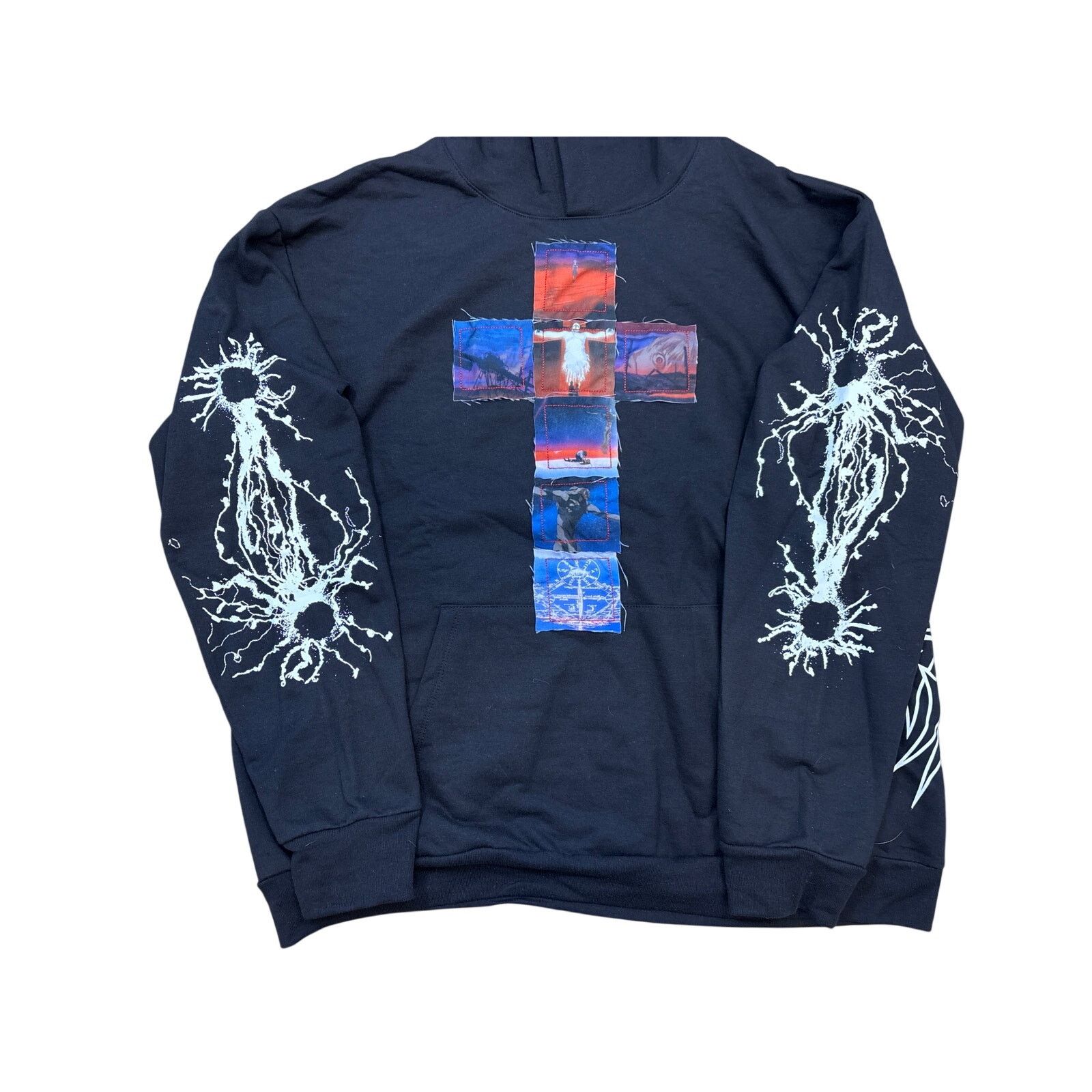 Ghost Supply Ghost Supply Neon Genesis Evangelion Patchwork Rare Hoodie L Size US L / EU 52-54 / 3 - 2 Thumbnail