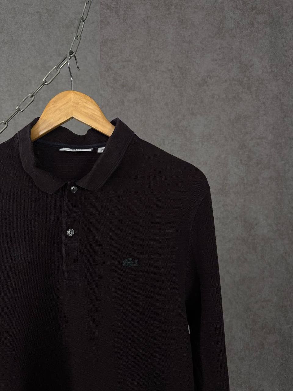Lacoste Lacoste designer polo longsleeve Size US L / EU 52-54 / 3 - 2 Thumbnail