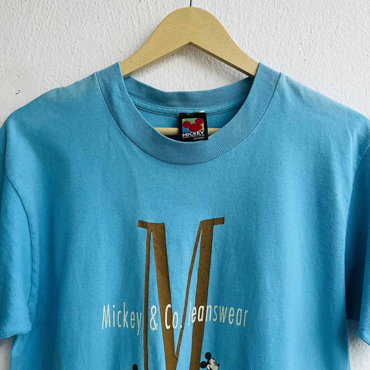 Mickey Mouse × Velva Sheen × Vintage Vintage Mickey Unlimited Velva Sheen Single Stitch TShirt Size US M / EU 48-50 / 2 - 17 Thumbnail