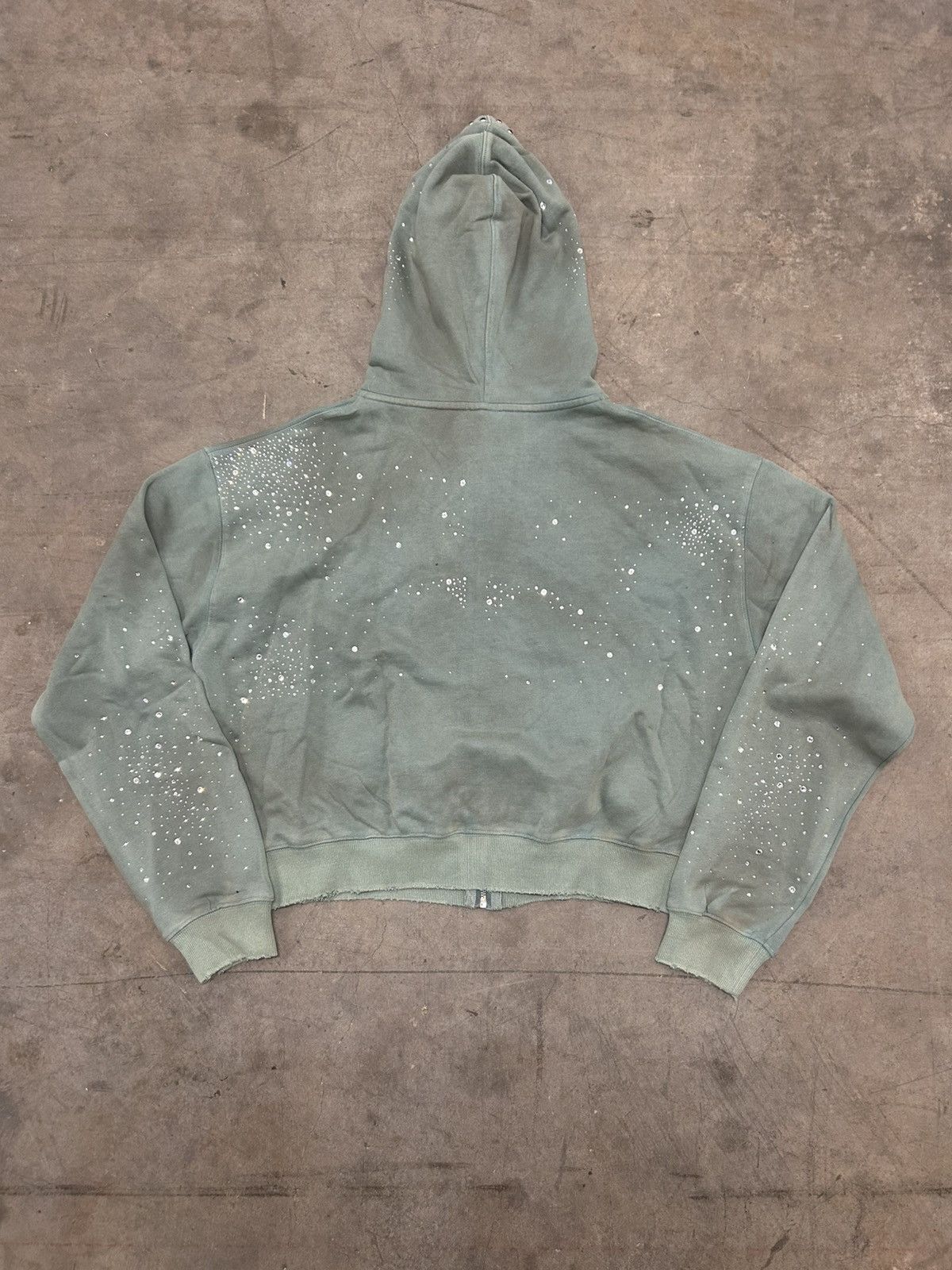 Vale Vale Forever Valley Dreams Green Bank Zip Up Hoodie | Grailed