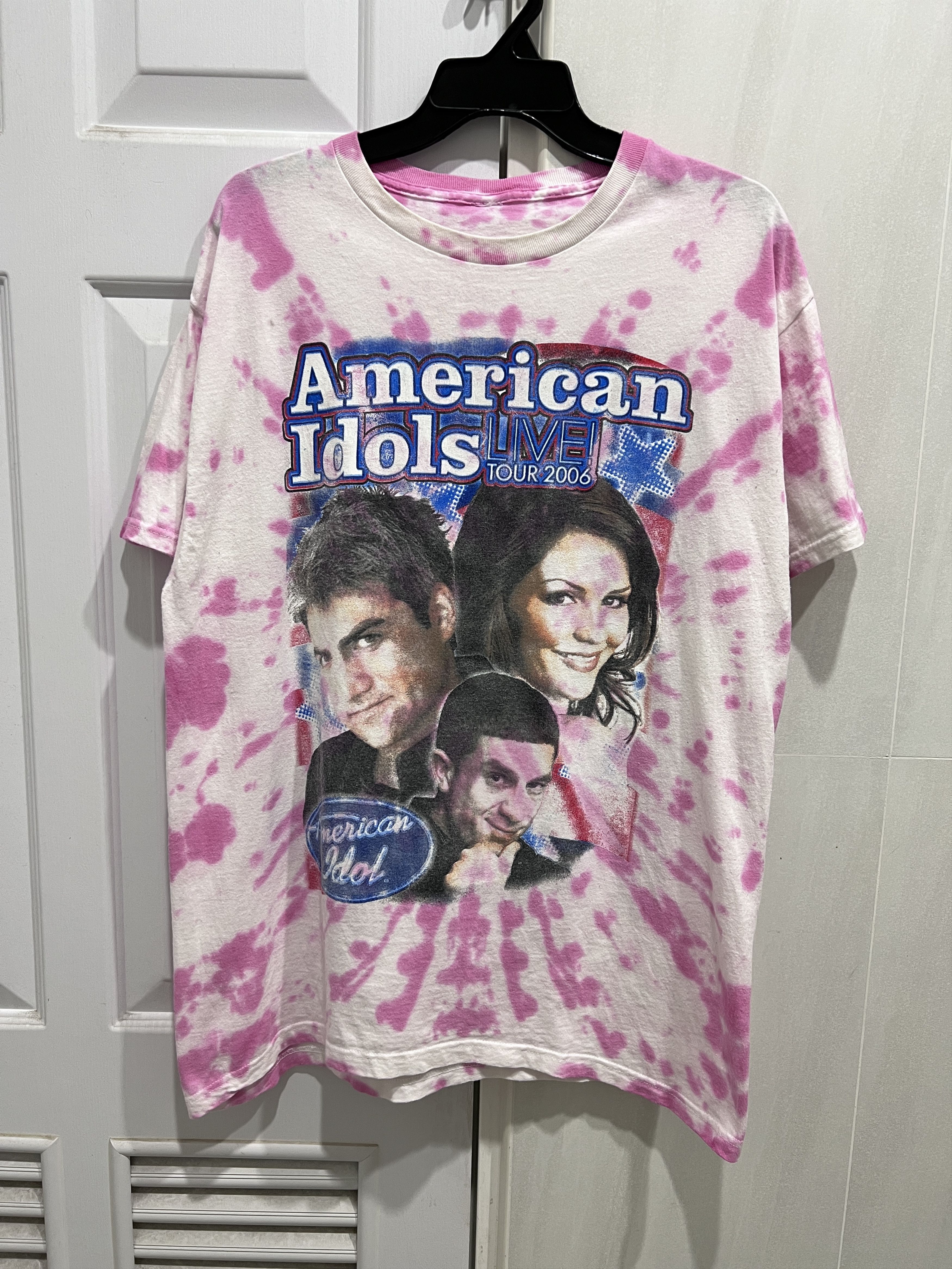 Vintage Vintage Y2K 2006 American Idols Tour 2006 Promo Tee Size US L / EU 52-54 / 3 - 1 Thumbnail