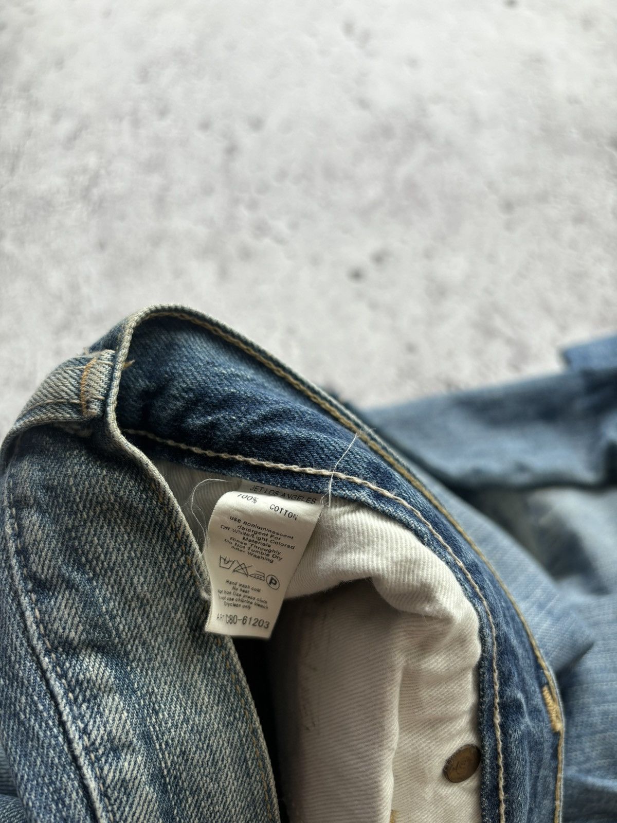 Hysteric Glamour 2000's Jet los angles Denim jeans Size US 34 / EU 50 - 7 Thumbnail