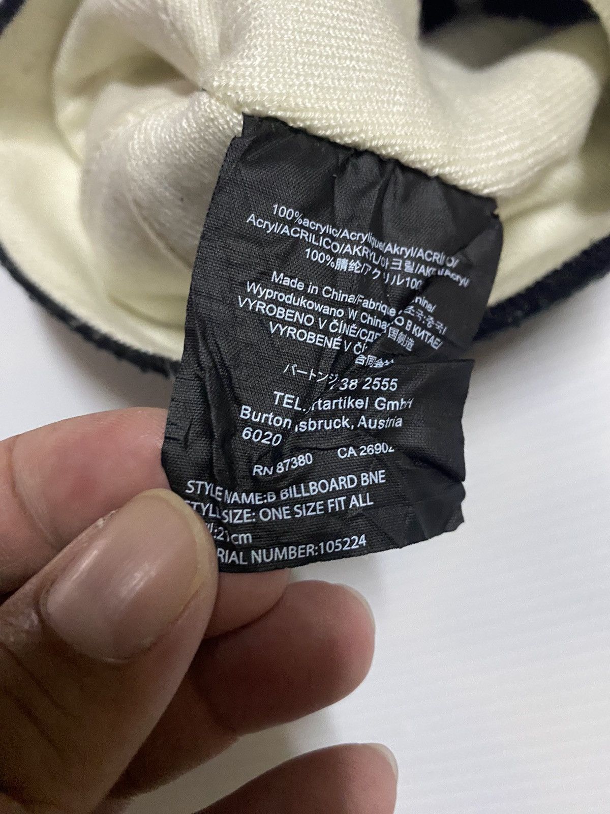 Burton Burton Beanie Hat Size ONE SIZE - 3 Thumbnail