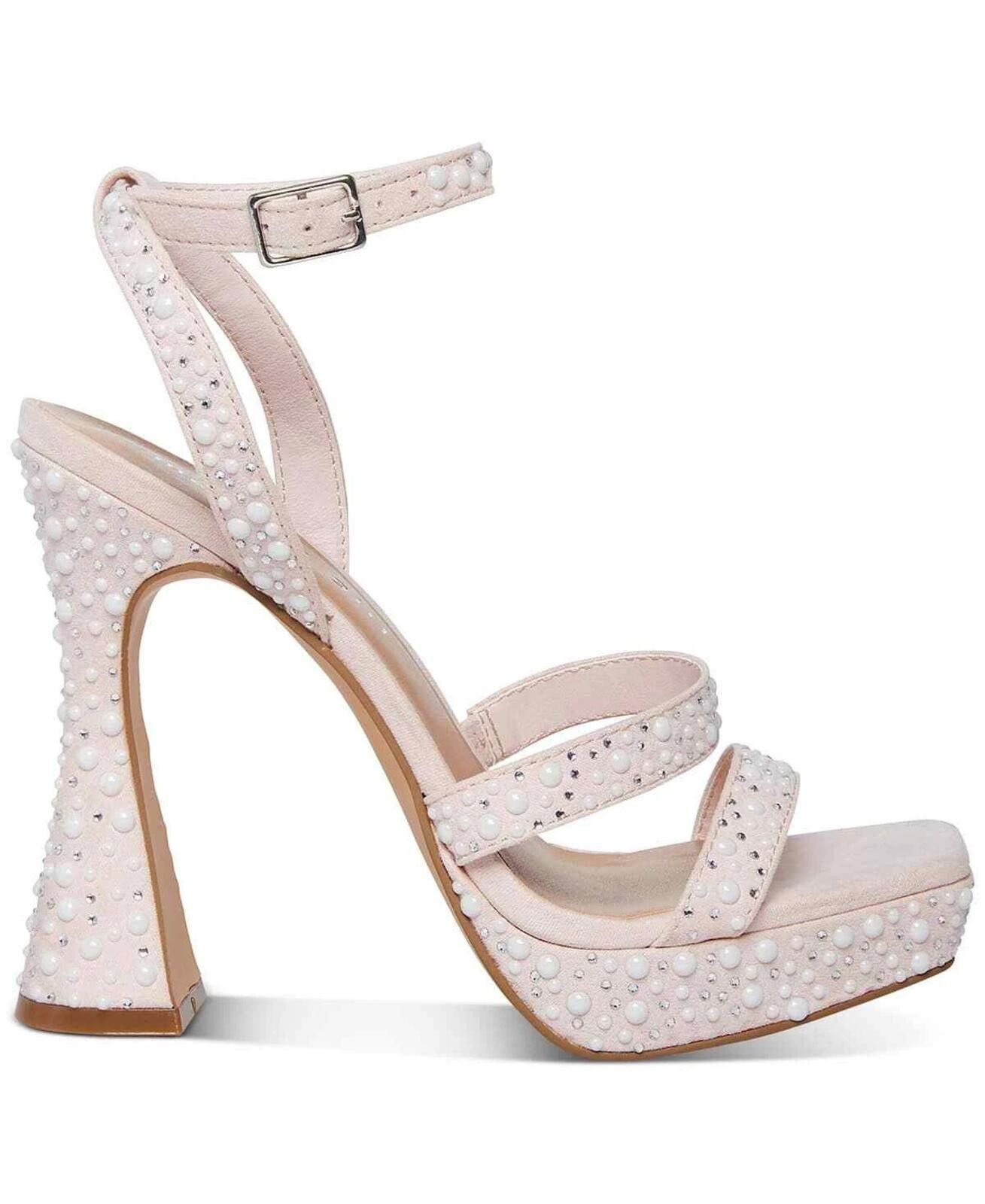 Other Madden Girl Zane Platform Pearl Dress Sandals - 9.5 - Pink Size US 9.5 / IT 39.5 - 2 Thumbnail
