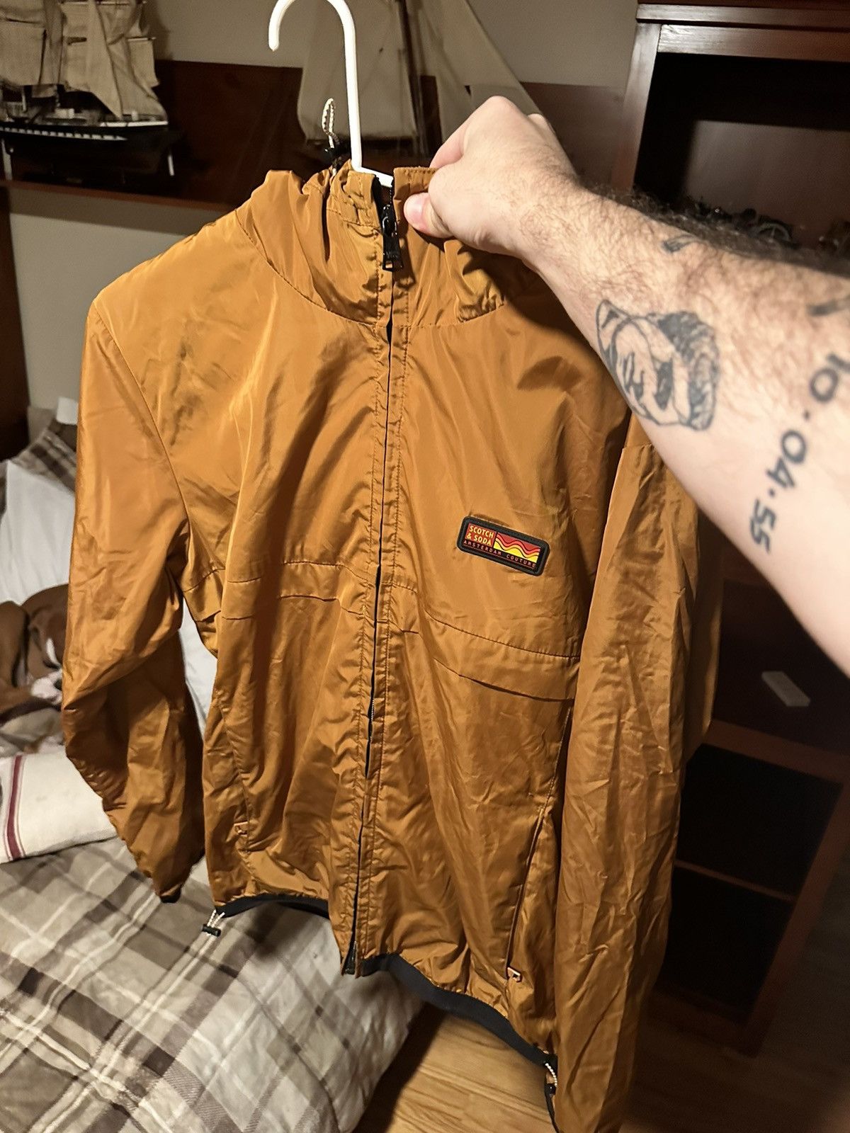 Scotch & Soda Scotch and Soda wind double hooded windbreaker Size US M / EU 48-50 / 2 - 3 Thumbnail