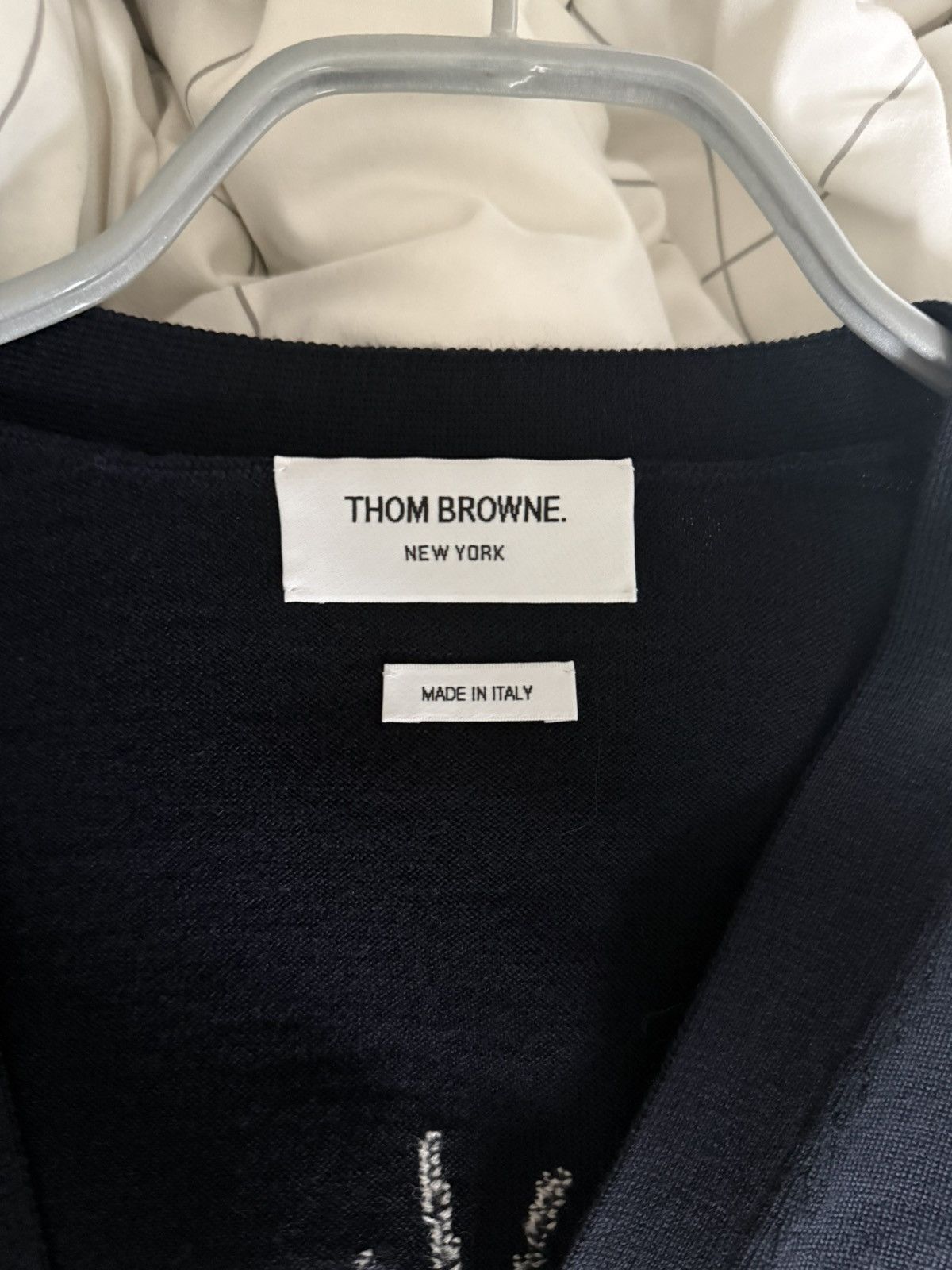 Thom Browne Thom Browne 4-Bar Hector Lobster Cardigan Size US L / EU 52-54 / 3 - 3 Thumbnail
