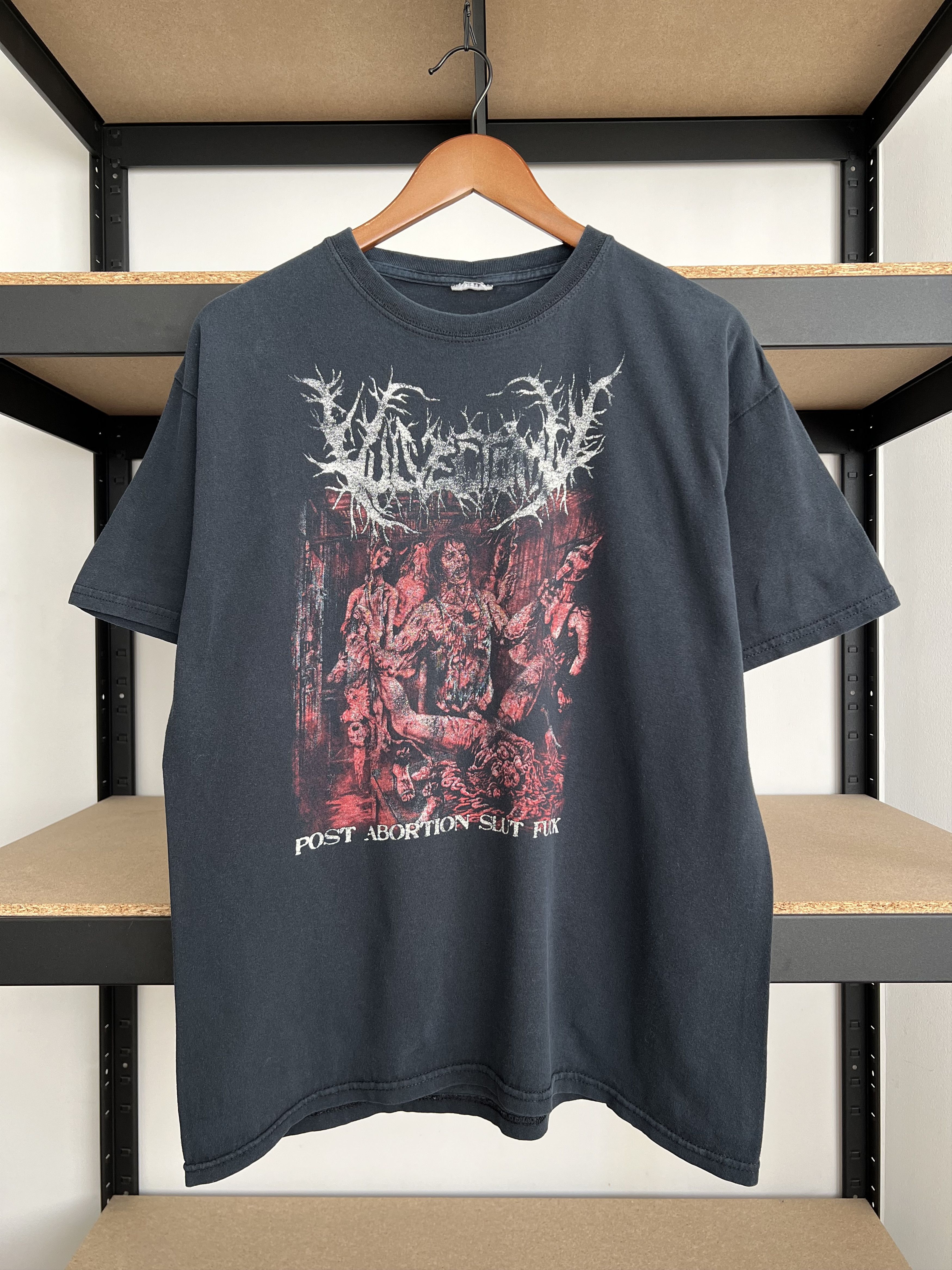 Band Tees Vintage 2000s Vulvectomy Post-Abortion Slut Fuck T-shirt Size US L / EU 52-54 / 3 - 1 Thumbnail