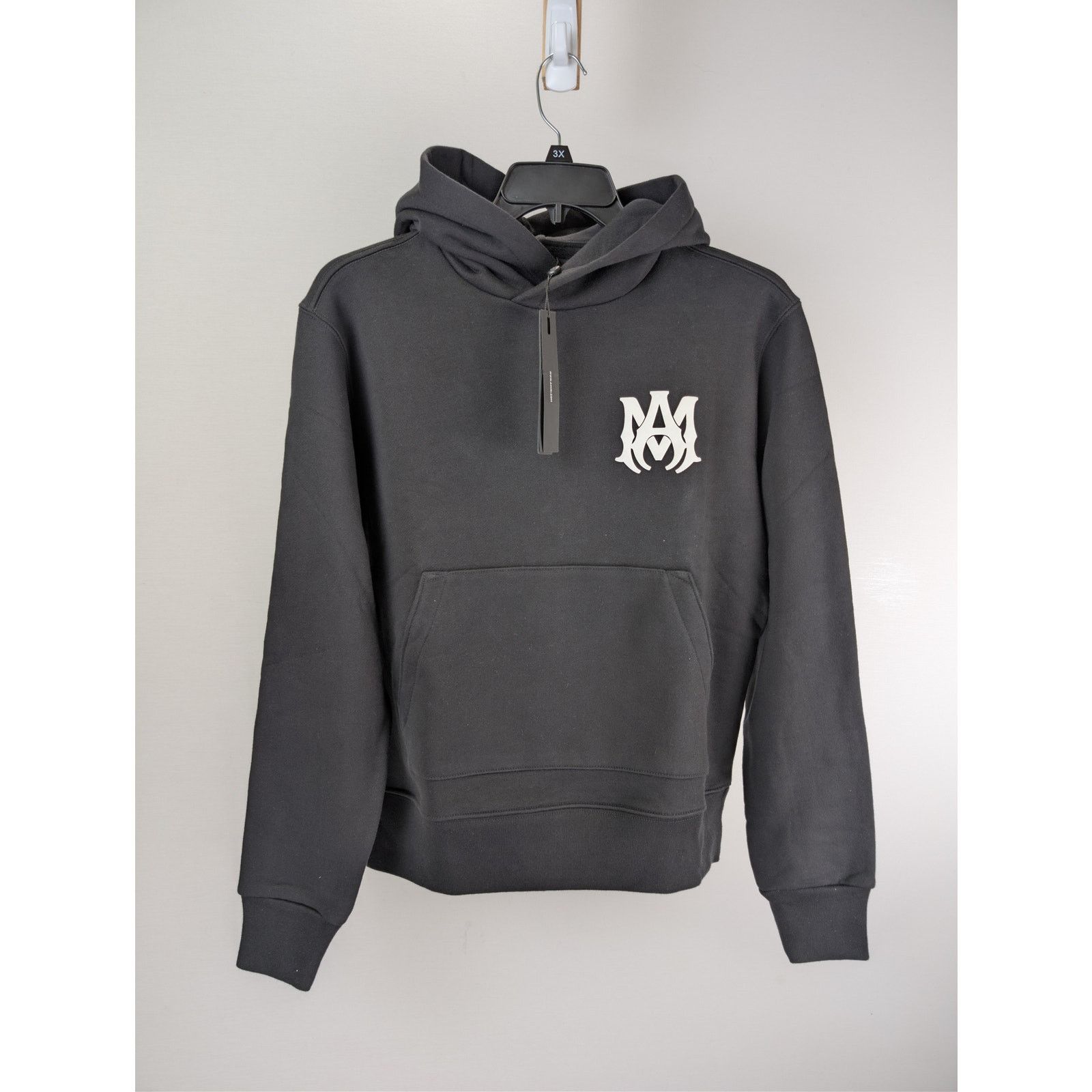 Amiri o1rshd1 Q:4 / MA Core Logo Hoodie in Black Size US S / EU 44-46 / 1 - 2 Thumbnail