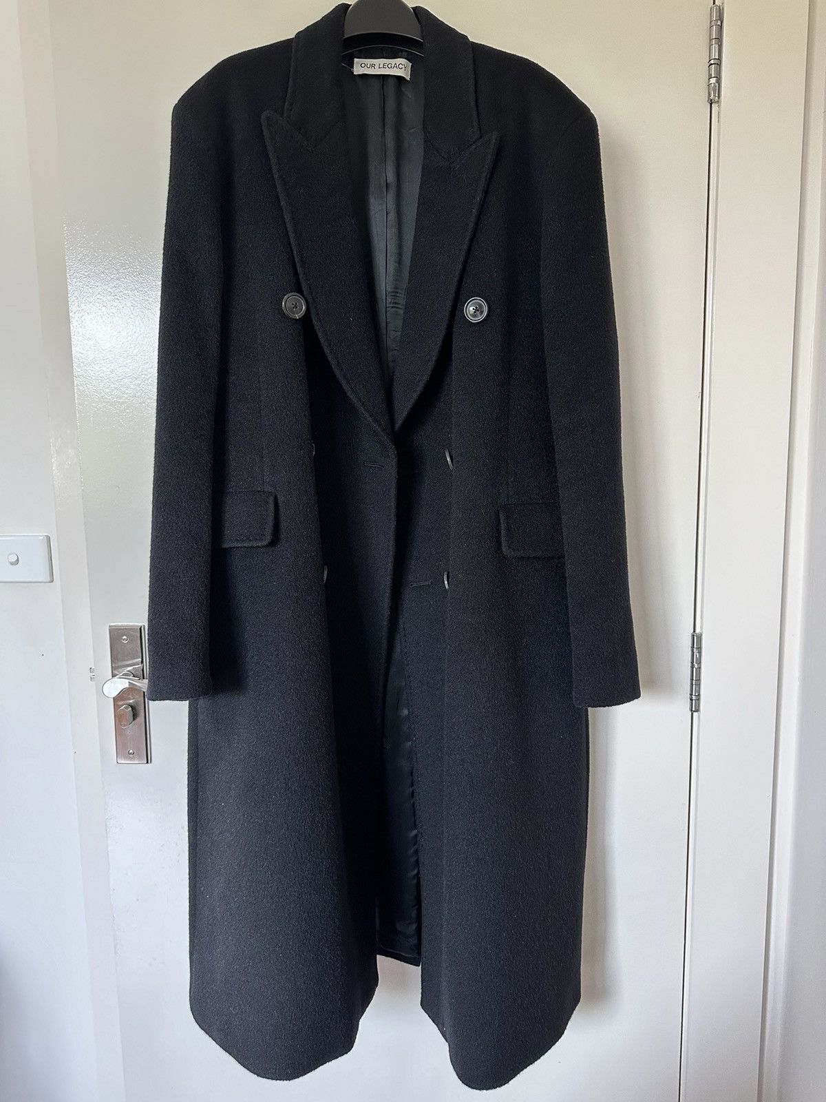 Our Legacy OUR LEGACY BLACK WHALE COAT | Grailed