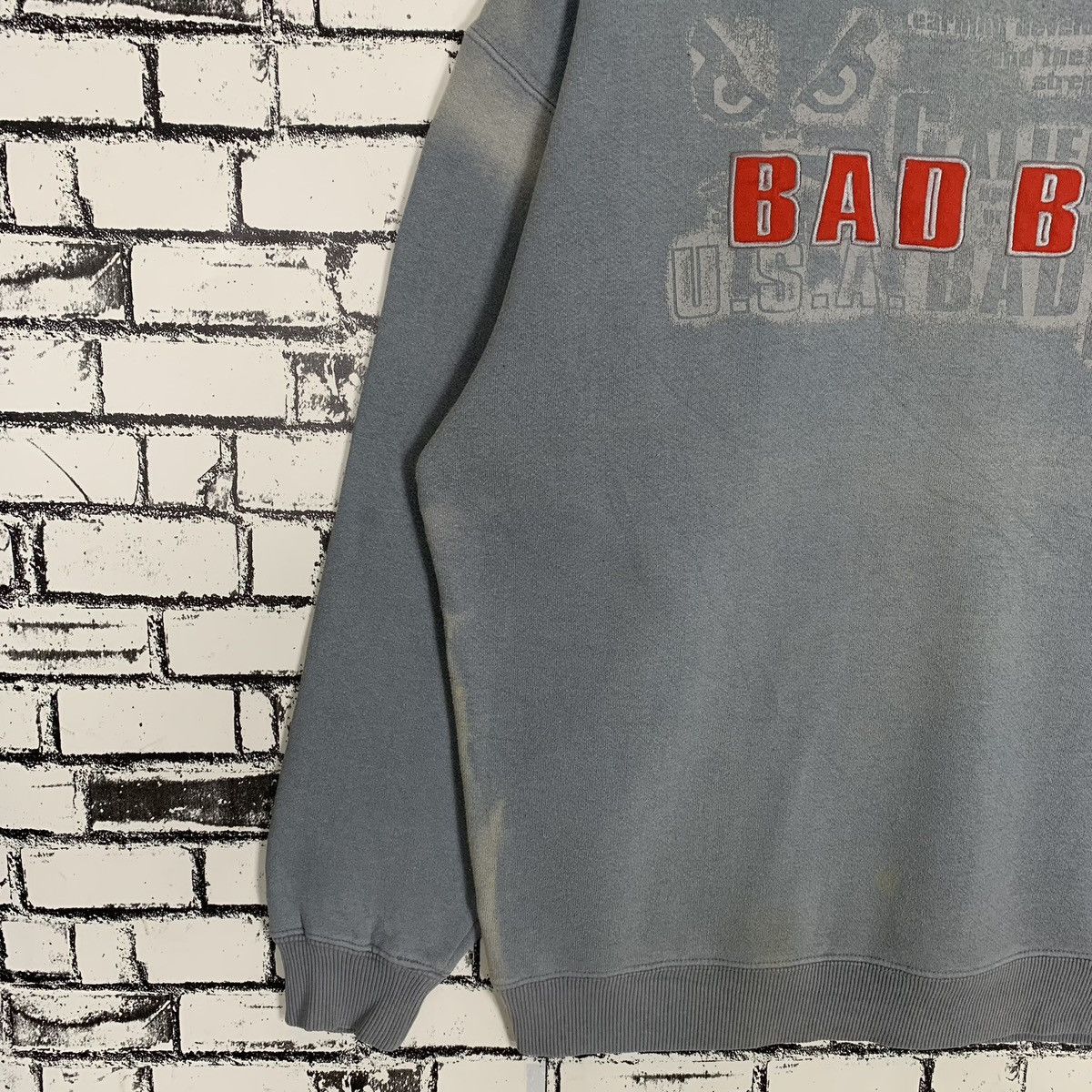 Vintage Vintage Bad Boy American Sport Lifestyle Sweatshirt Crewneck Size US L / EU 52-54 / 3 - 4 Thumbnail