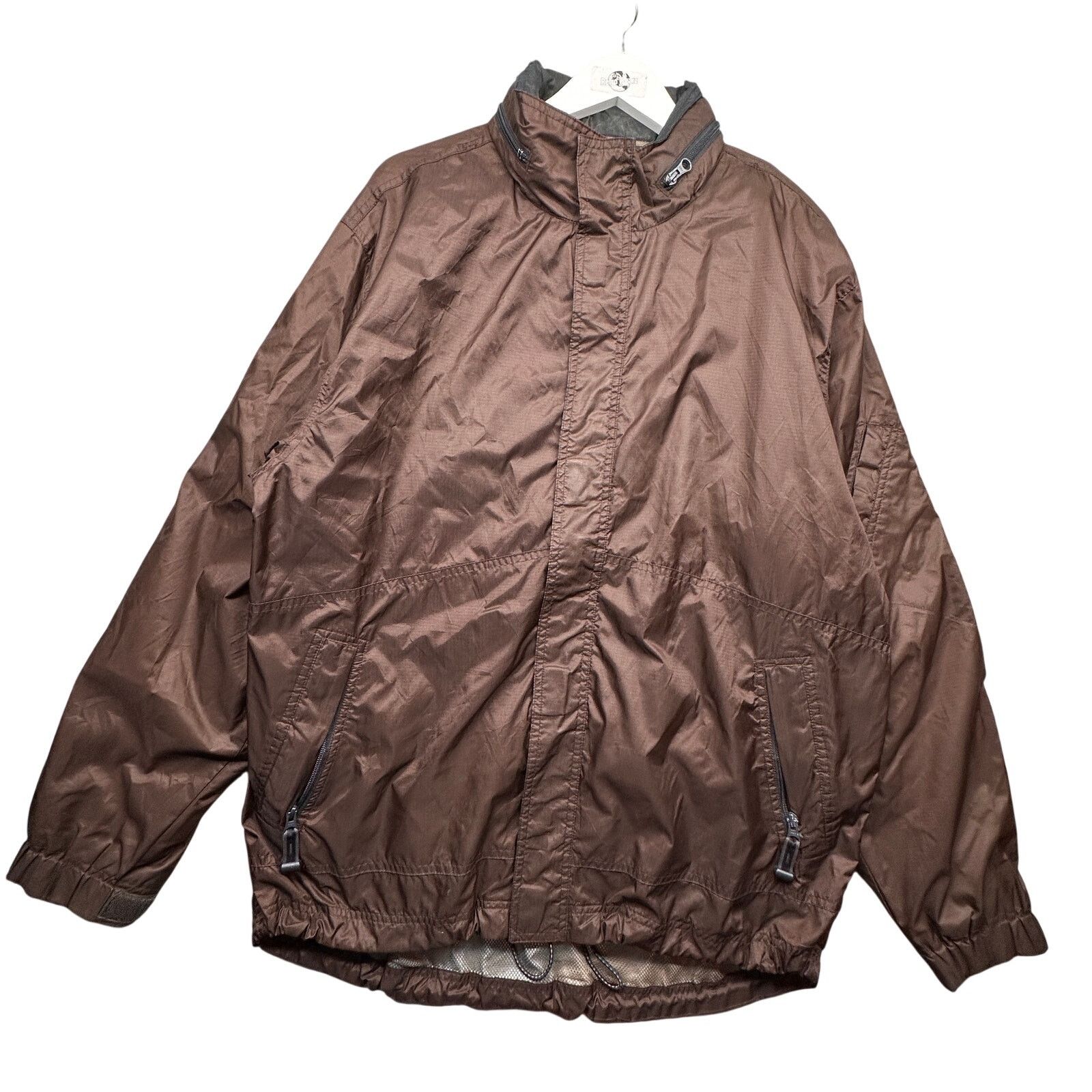 Gap VTG GAP Nylon Hooded Windbreaker Jacket Mens Large Ripstop Size US L / EU 52-54 / 3 - 1 Thumbnail