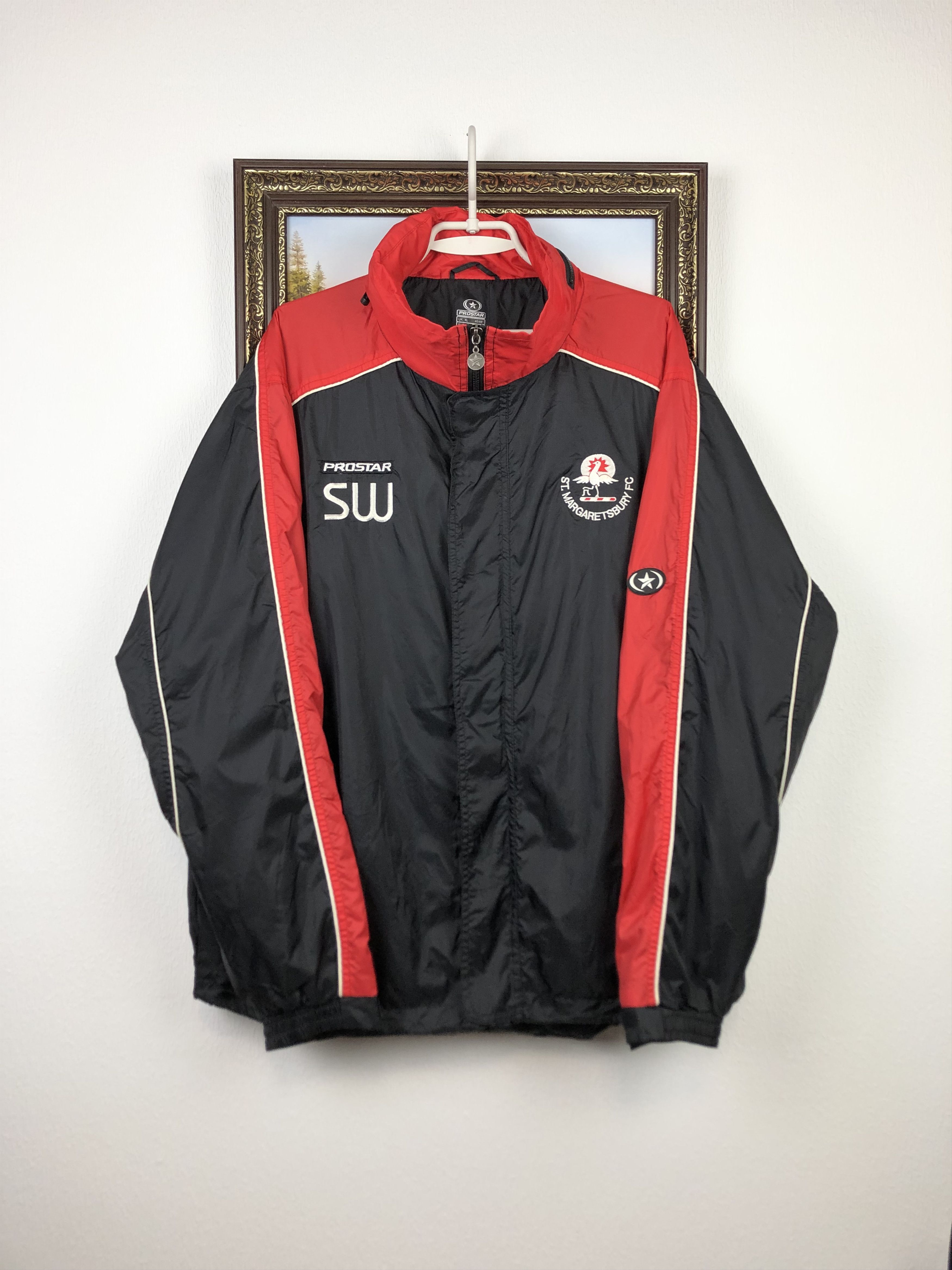 Vintage Vintage St. Margaretsbury Jacket Soccer Track Windbreaker Size US XL / EU 56 / 4 - 1 Thumbnail