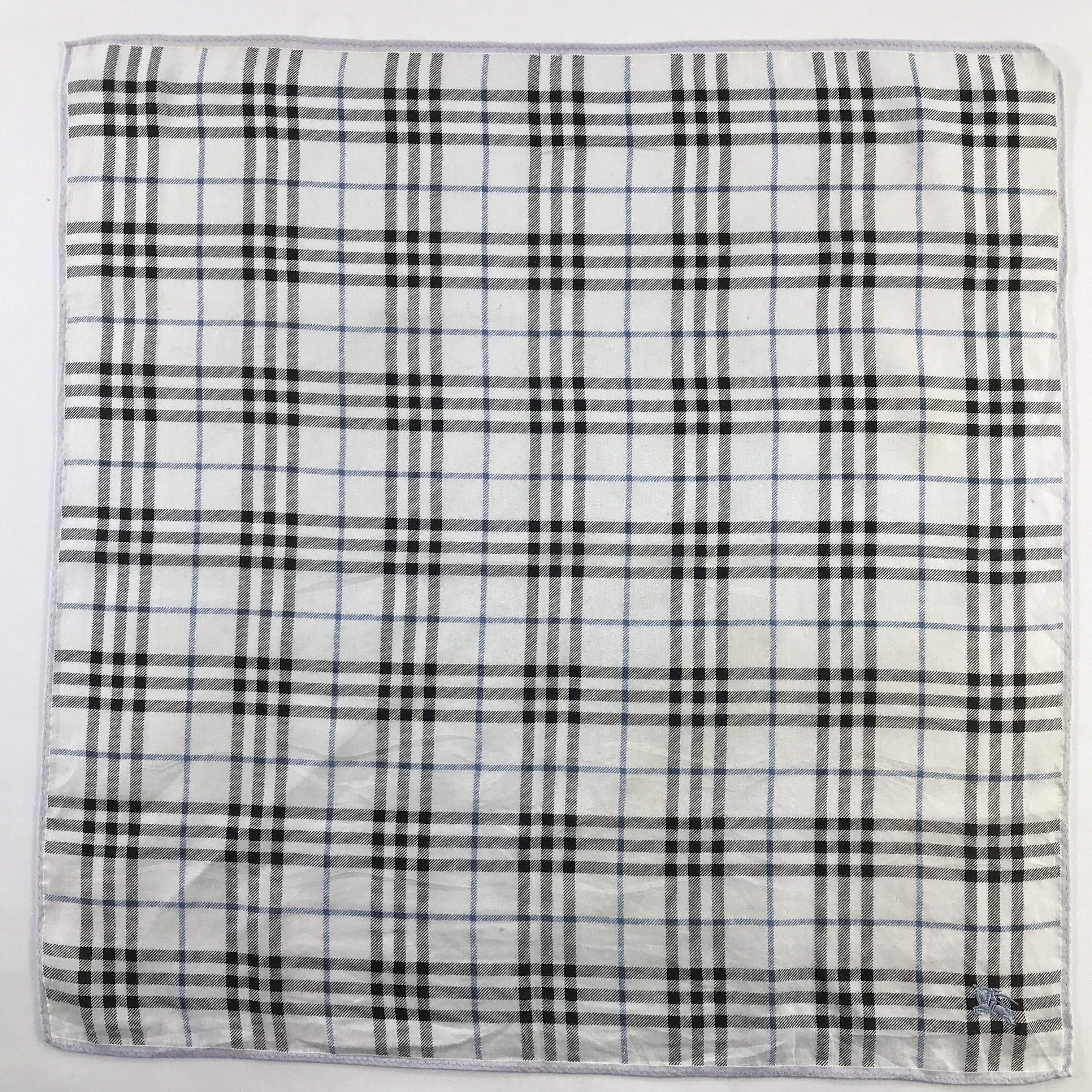 Burberry × Vintage Burberry Bandana / Handkerchief / Neckerchief - S779 Size ONE SIZE - 1 Thumbnail
