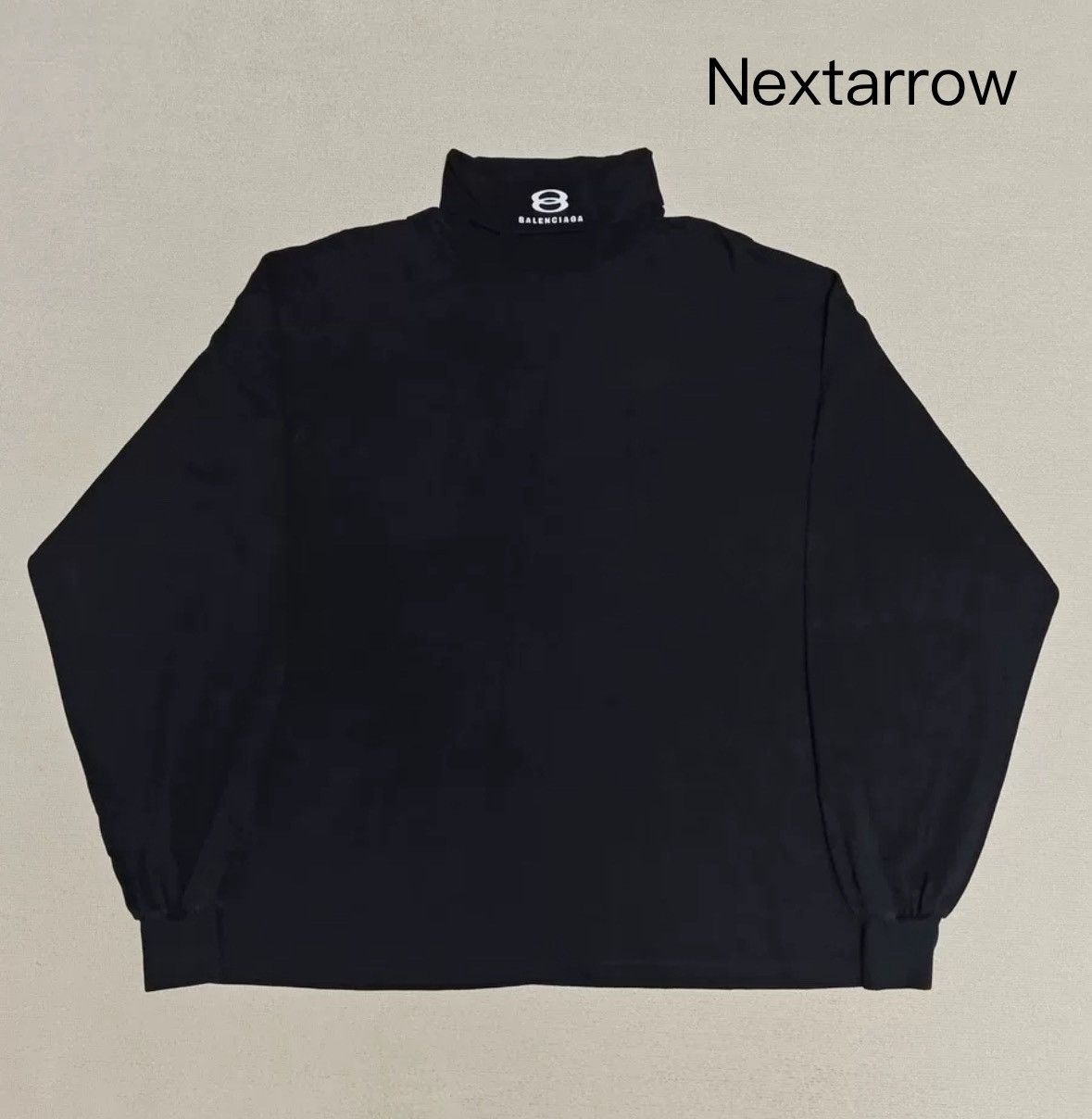 Balenciaga Balenciaga 24ss double loop high neck long sleeved shirt Size US M / EU 48-50 / 2 - 1 Thumbnail