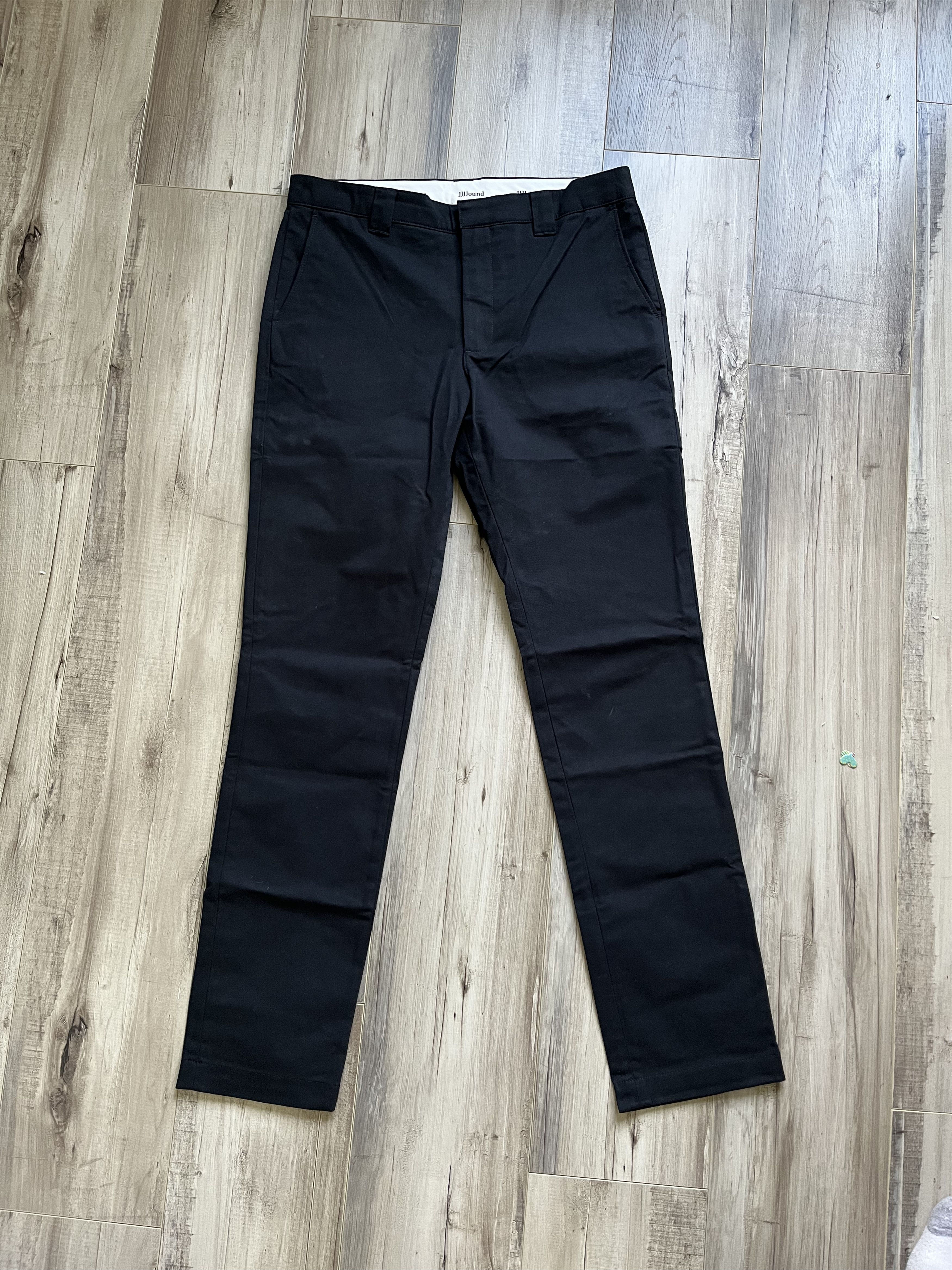 パンツ jjjjound Chino Relaxed Charcoal 33 / 34 Slim Chino - Black – JJJJound