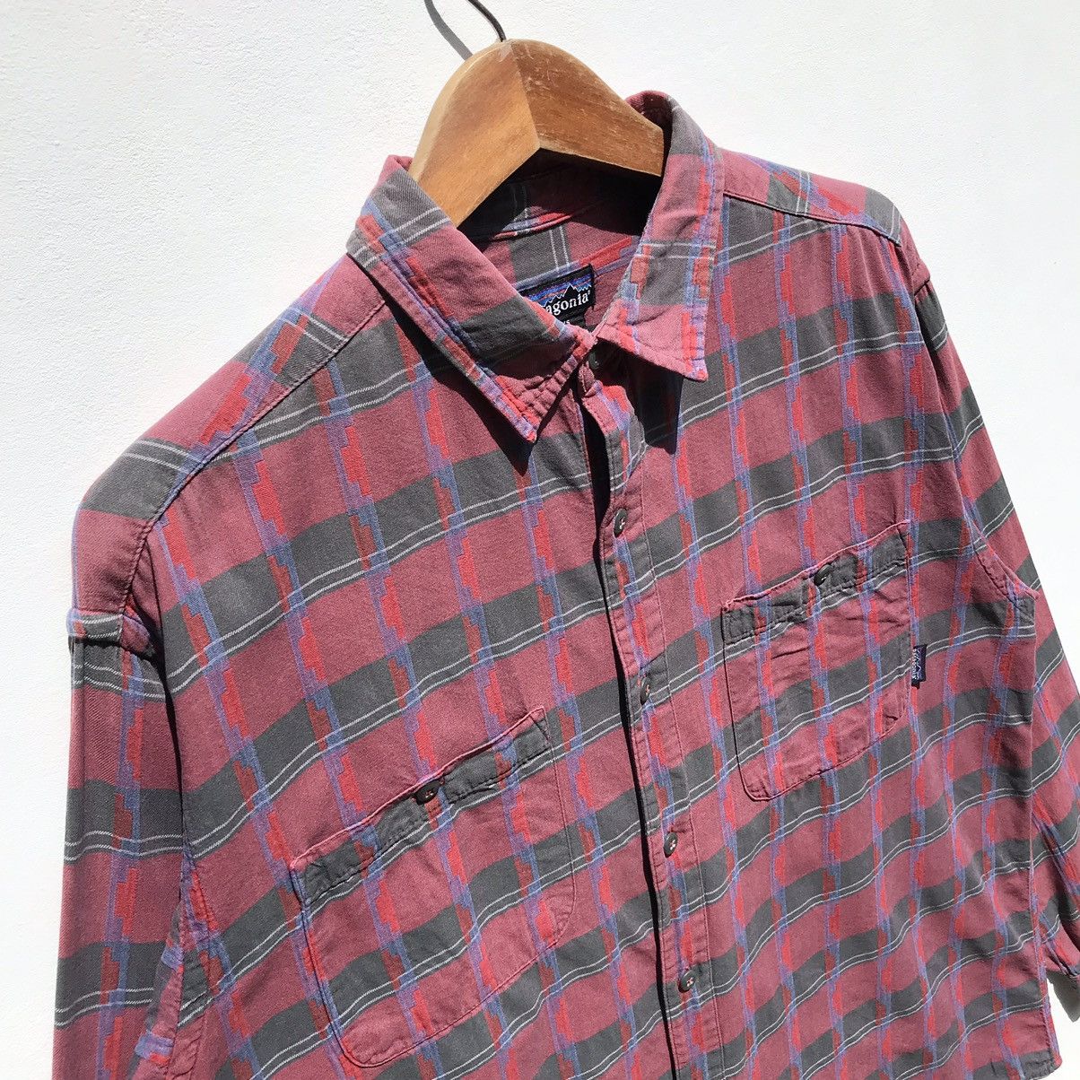 Patagonia × Vintage Vintage Patagonia Shirt Button Sun Faded Patagonia Outdoor Size US M / EU 48-50 / 2 - 9 Thumbnail