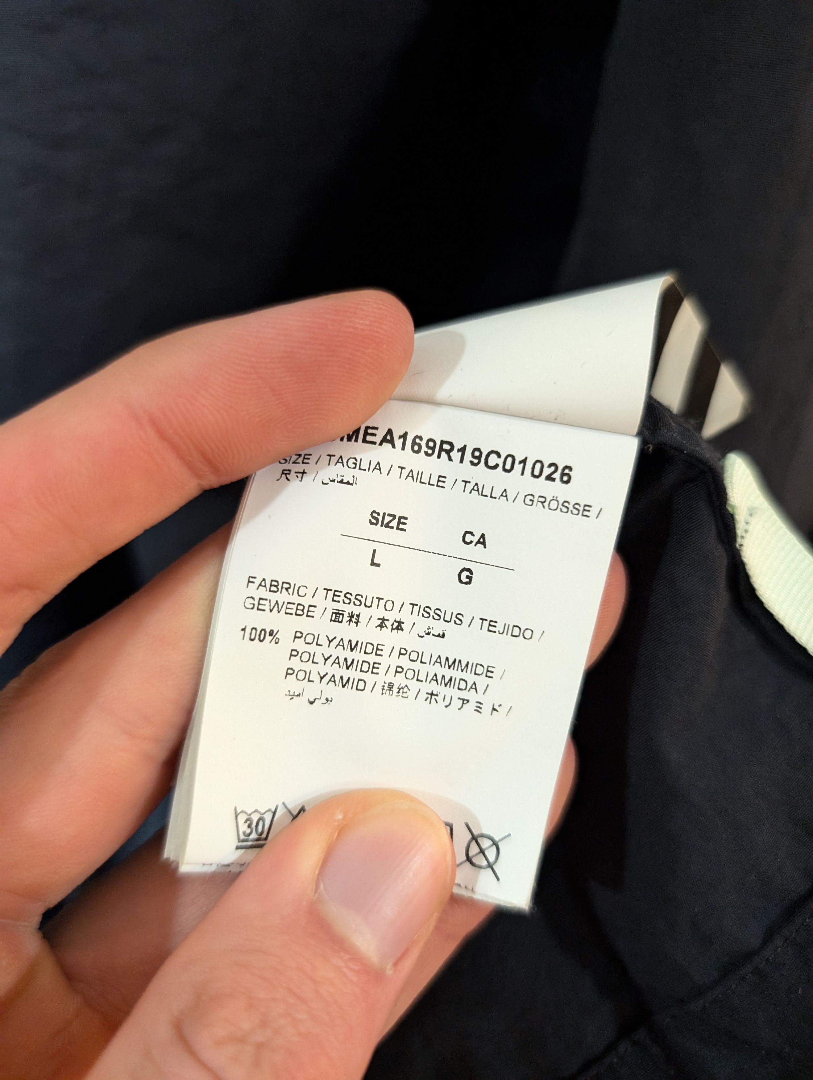 Off-White Impressionism Windbreaker Light Jacket Size US L / EU 52-54 / 3 - 10 Thumbnail