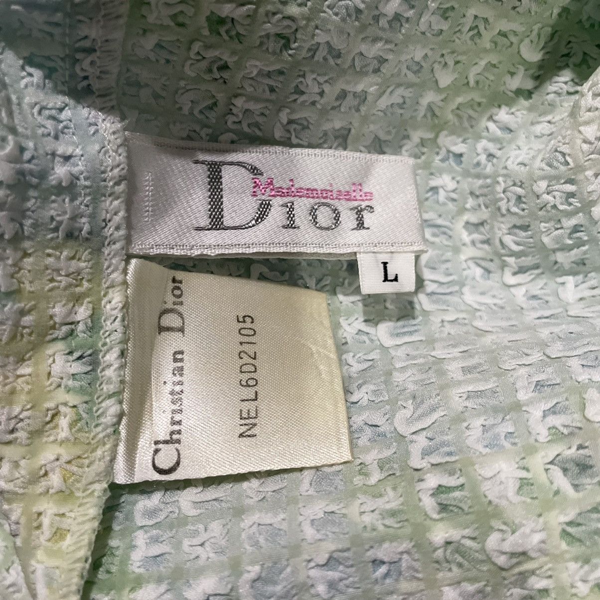 Christian Dior Monsieur × Dior × Vintage Christian Dior Floral Dress Size L / US 10 / IT 46 - 8 Thumbnail