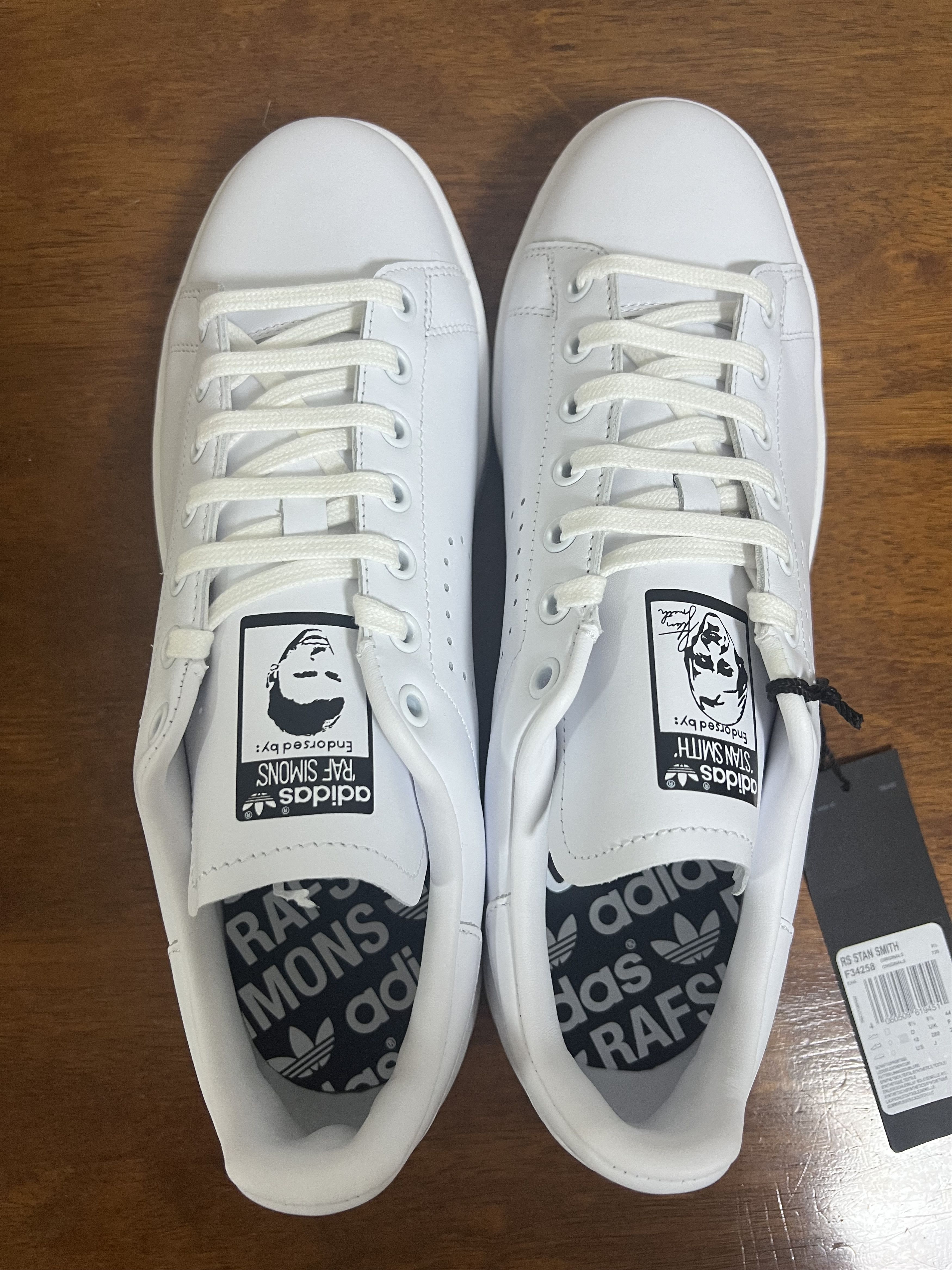 Adidas × Raf Simons 💚 2018 Raf Simons x Adidas Stan Smith Core White US 10 NEW Size US 10 / EU 43 - 9 Thumbnail