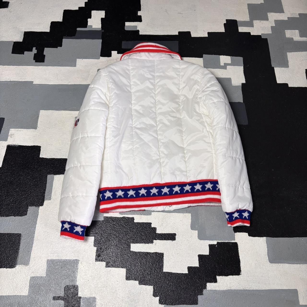 Vintage Vintage y2k 90s American Stars and Stripes bomber jacket Size US M / EU 48-50 / 2 - 4 Thumbnail