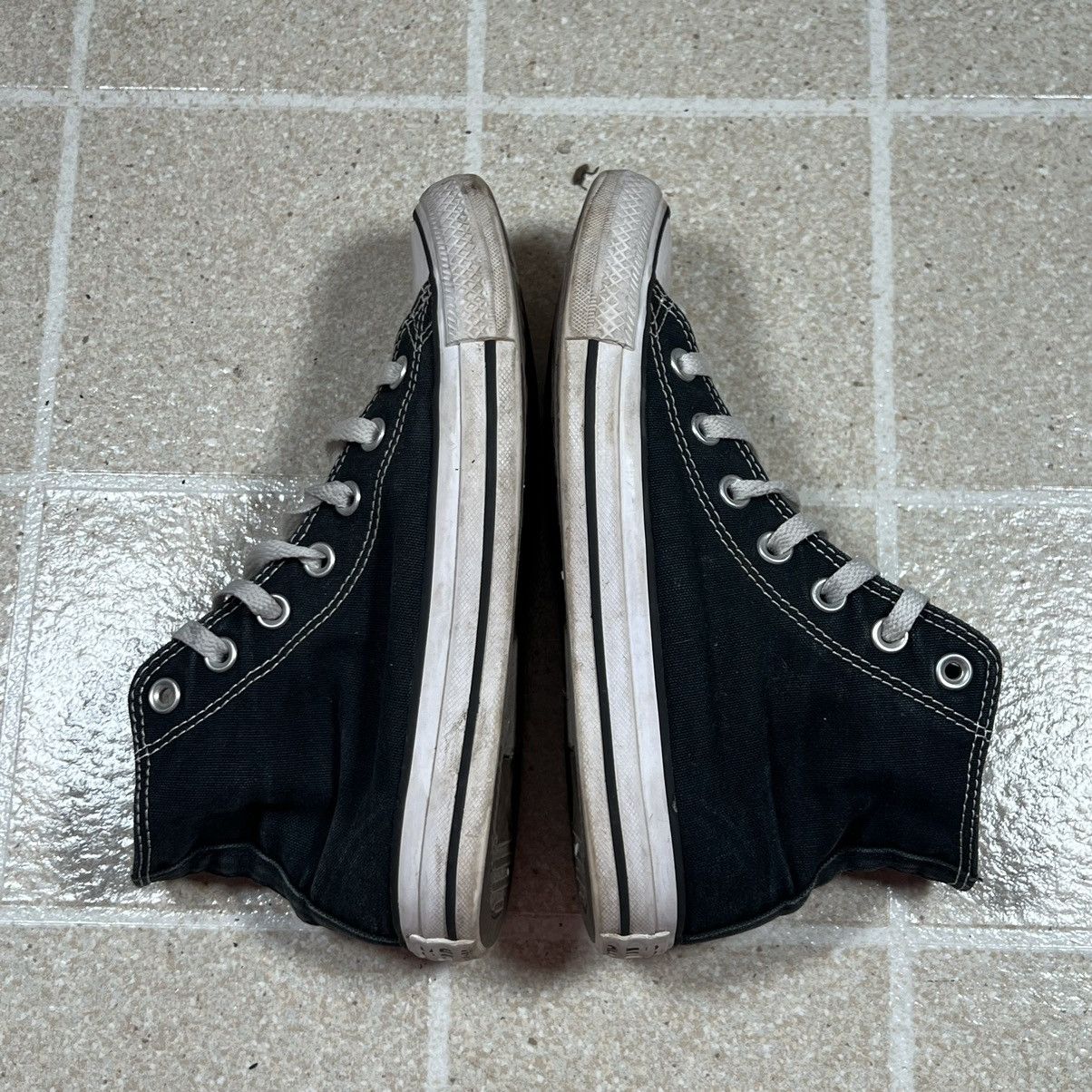 Converse Converse Chuck Taylor All Star Hi Canvas Sneaker Black Sz 5 Size US 7 / IT 37 - 6 Thumbnail
