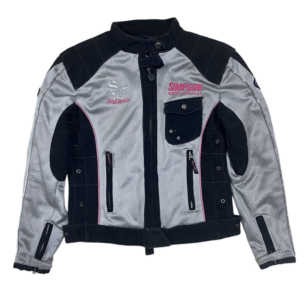 Vintage Vintage jacket simpson motorcycles Size S / US 4 / IT 40 - 1 Thumbnail