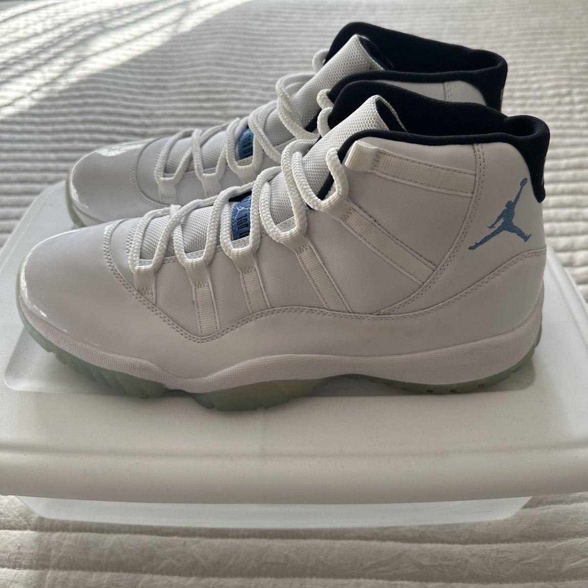 Jordan Brand Nike Air Jordan 11 Retro Columbia Legend Blue, 2014, OG Size US 11 / EU 44 - 4 Thumbnail