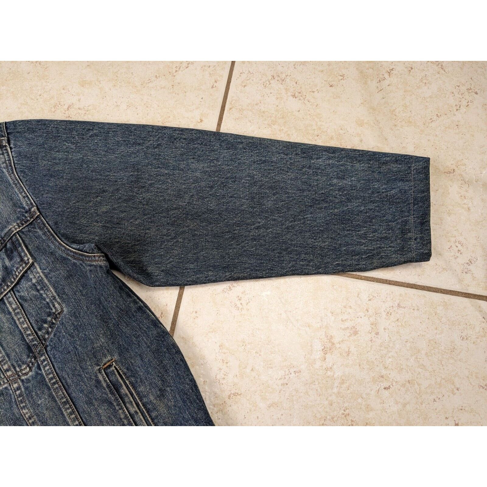 Calvin Klein Vtg Calvin Klein Men's L Denim Jeans Trucker Coat Jacket Size US L / EU 52-54 / 3 - 7 Thumbnail