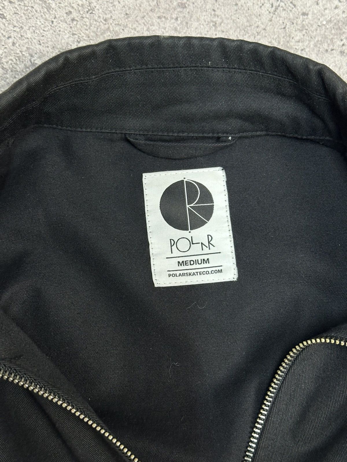 Polar Skate Co. × Vintage Vintage Polar Skate Bomber Jacket Cotton Black Y2K Archival Size US M / EU 48-50 / 2 - 9 Thumbnail