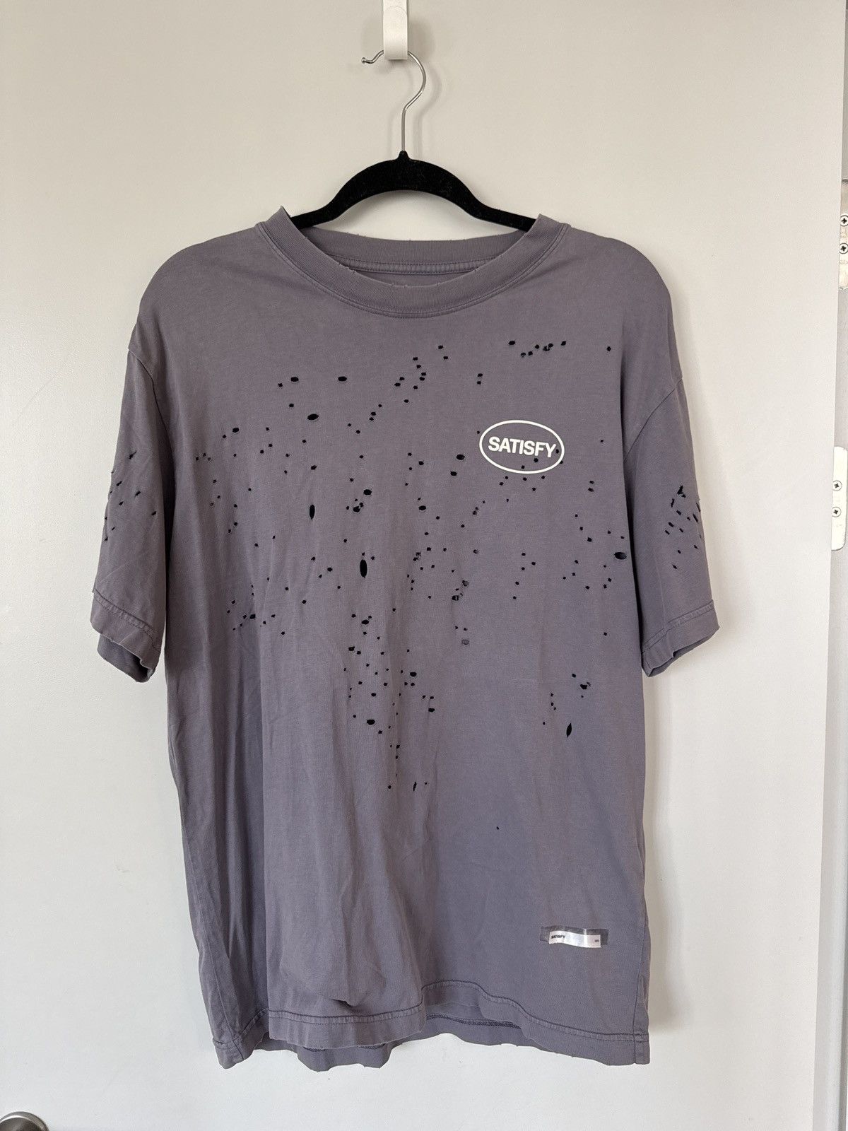 Satisfy Mothtech Tshirt - aged purple sage Size US M / EU 48-50 / 2 - 1 Thumbnail