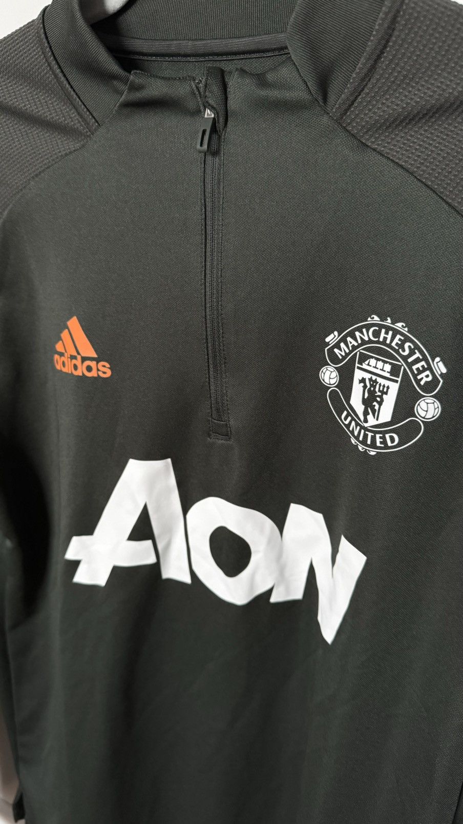 Adidas Adidas Manchester United 2020 AON 1/4 zip pullover Size US M / EU 48-50 / 2 - 3 Thumbnail