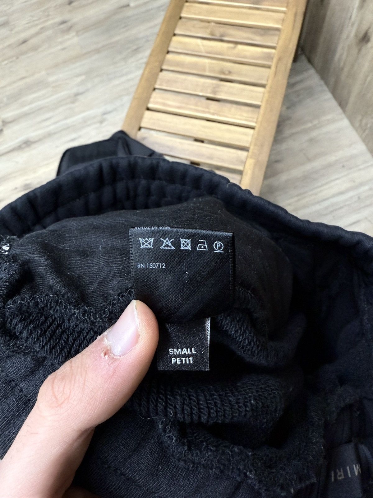 Amiri Amiri Logo Sweatpants Size US 30 / EU 46 - 11 Thumbnail