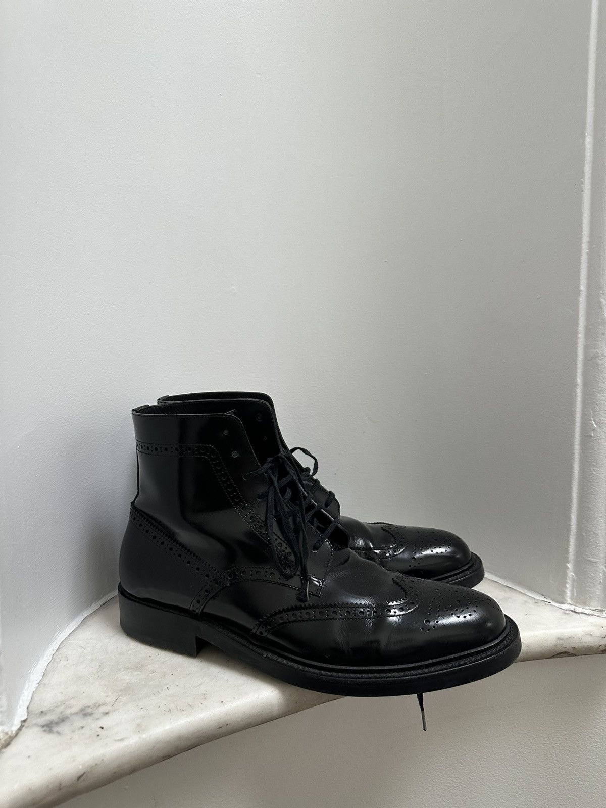 Saint Laurent Paris Brogue Army Boot Size US 11.5 / EU 44-45 - 2 Thumbnail