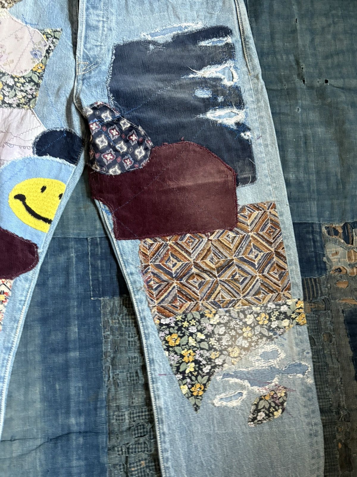 Kapital Kountry kapital clutch smile flare star hippie patchwork kountry Size US 34 / EU 50 - 5 Thumbnail