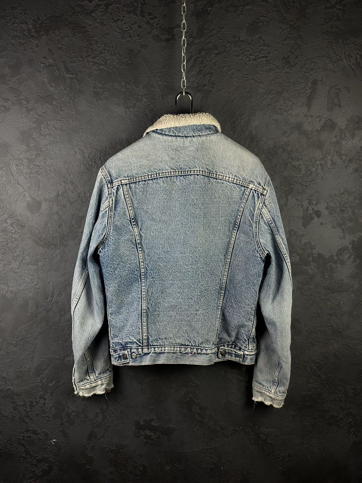 Levi's Vintage Clothing × Vintage Vintage 90s Levi Sherpa Made in USA San Francisco Size US L / EU 52-54 / 3 - 6 Thumbnail