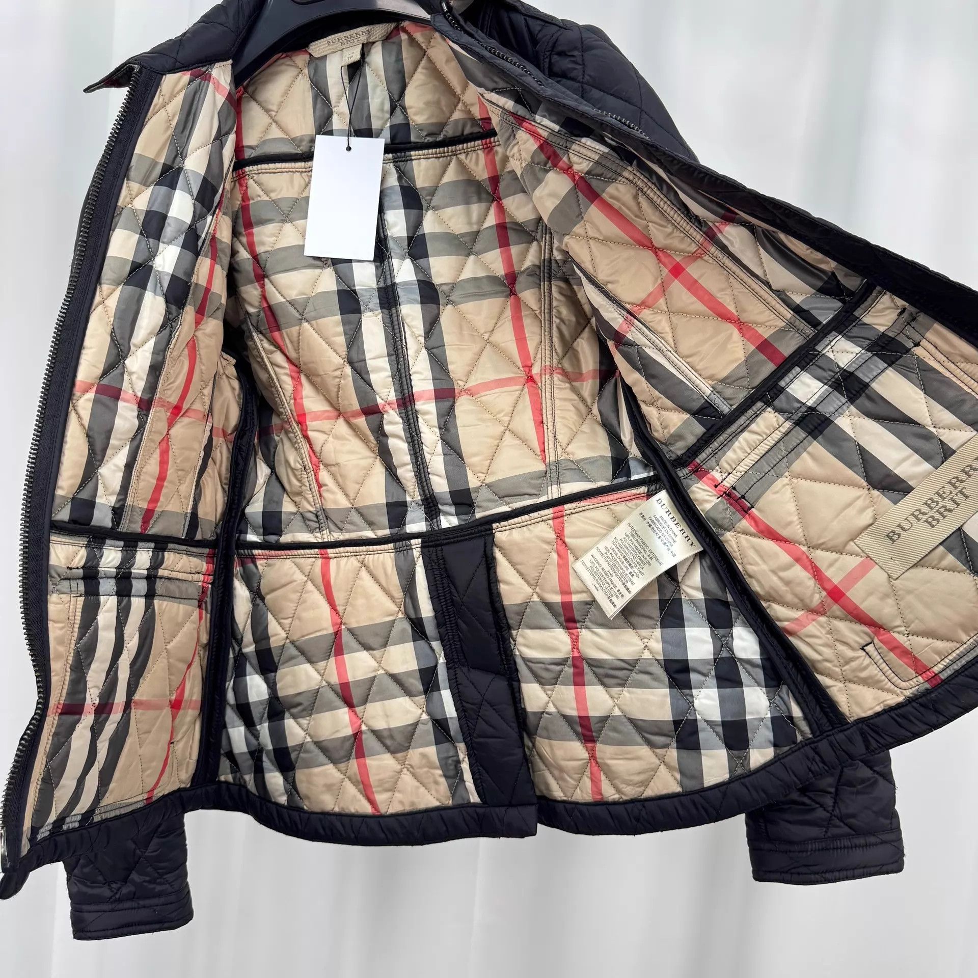 Burberry Burberry check quilted puffer jacket XS 99 New Size XS / US 0-2 / IT 36-38 - 5 Thumbnail