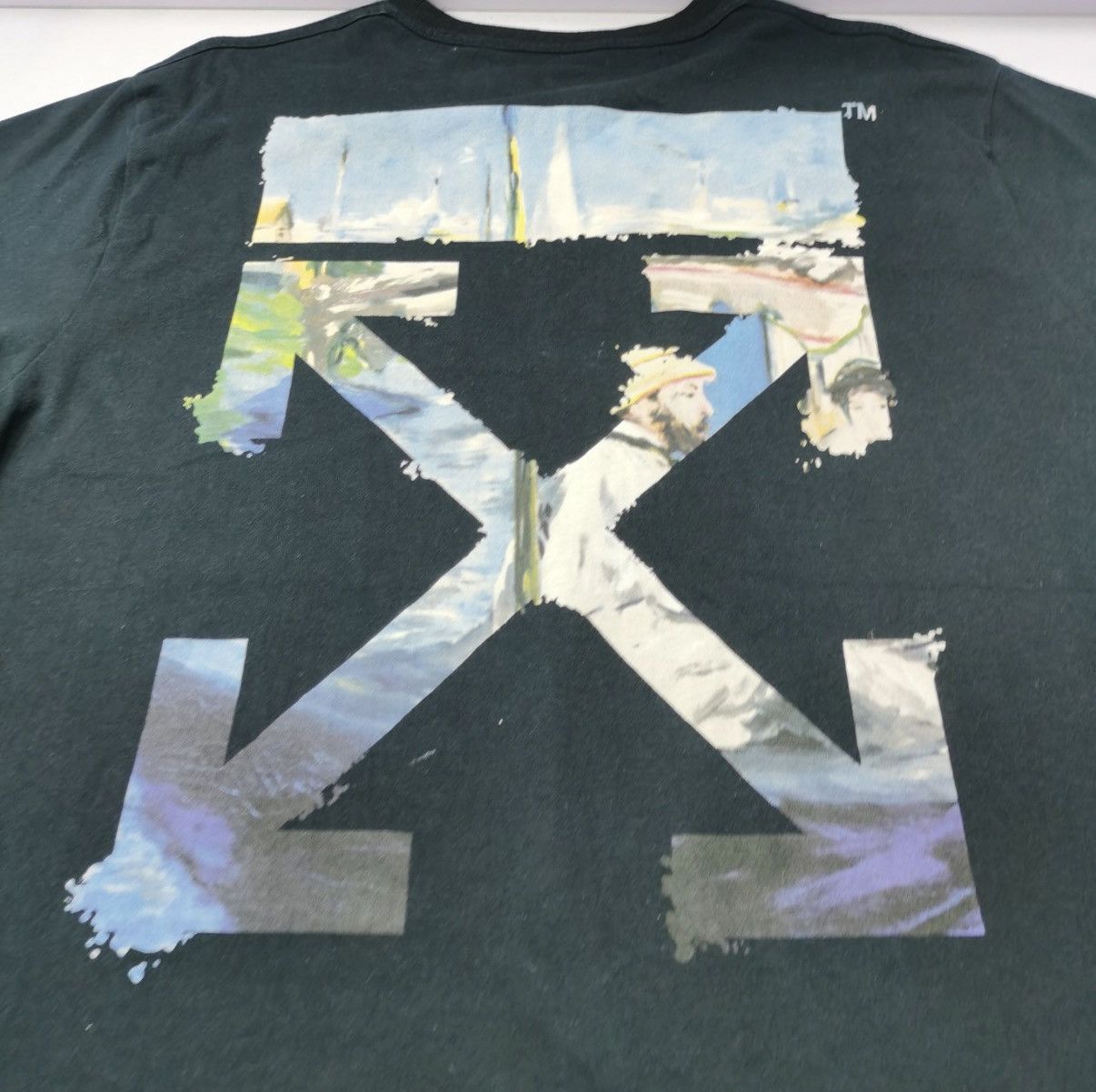 Off-White Off-White Painting Arrows Oversized T-Shirt Size US XS / EU 42 / 0 - 7 Thumbnail
