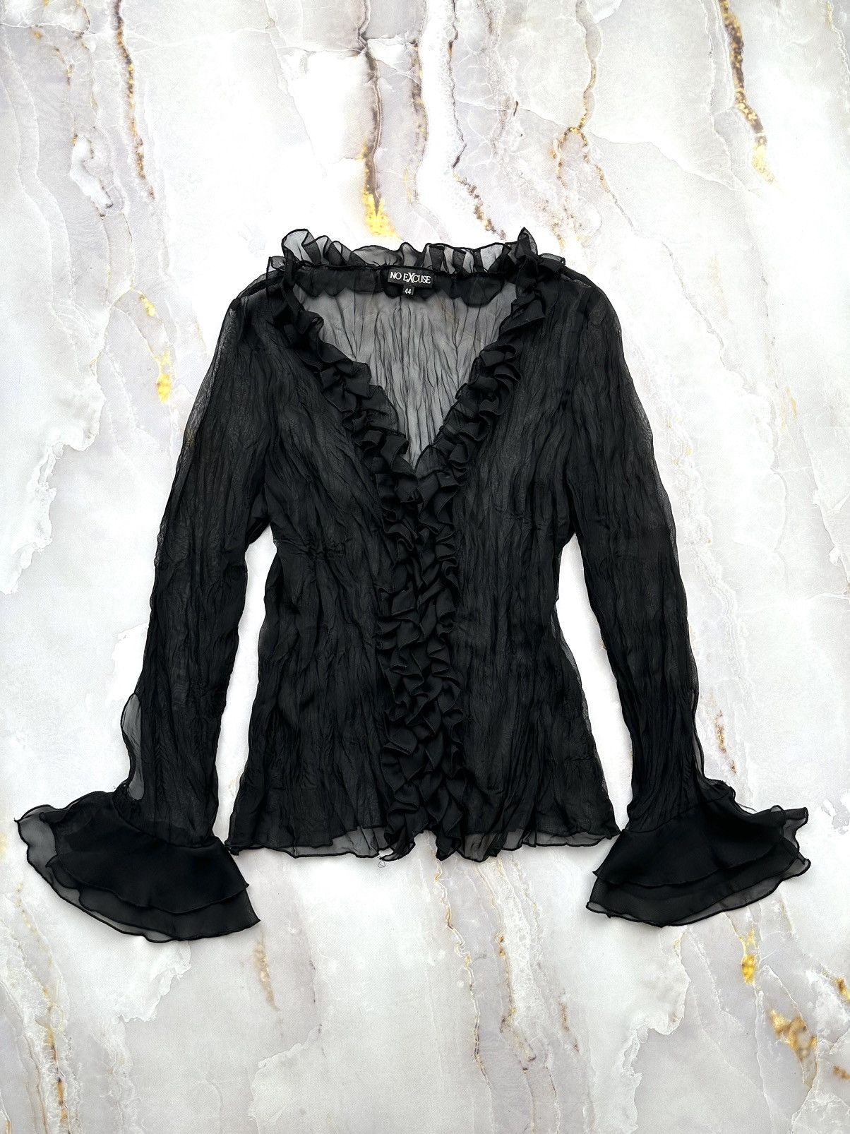 Japanese Brand × Vintage Yoshiki hishinuma sheer shirt | Grailed