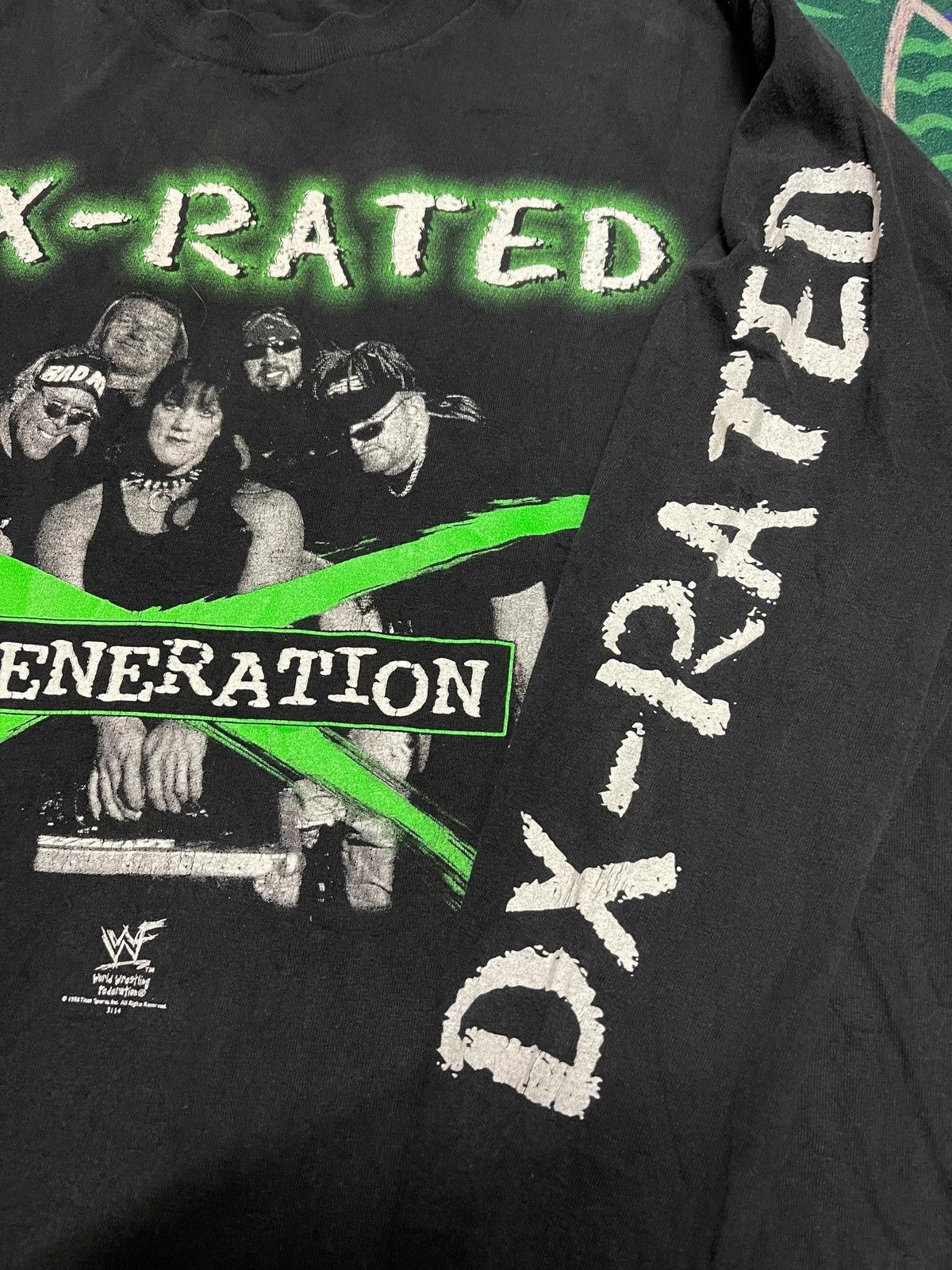 Vintage Vintage 90s D-generation x wrestling tee Size US L / EU 52-54 / 3 - 5 Thumbnail