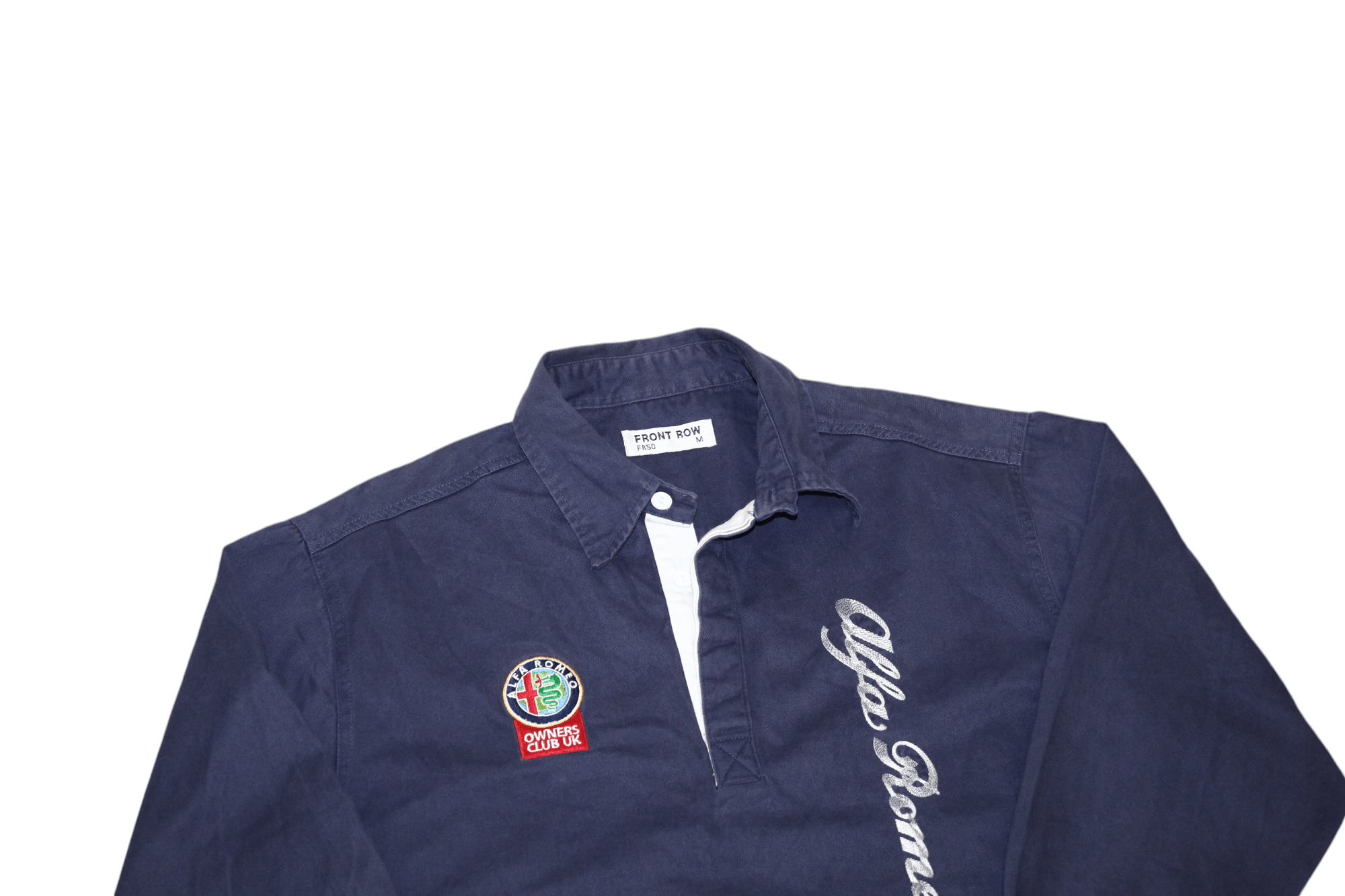 Sports Specialties Front Row Alfa Romeo Owners Club UK Logo Embroidery Shirt Size US L / EU 52-54 / 3 - 7 Thumbnail