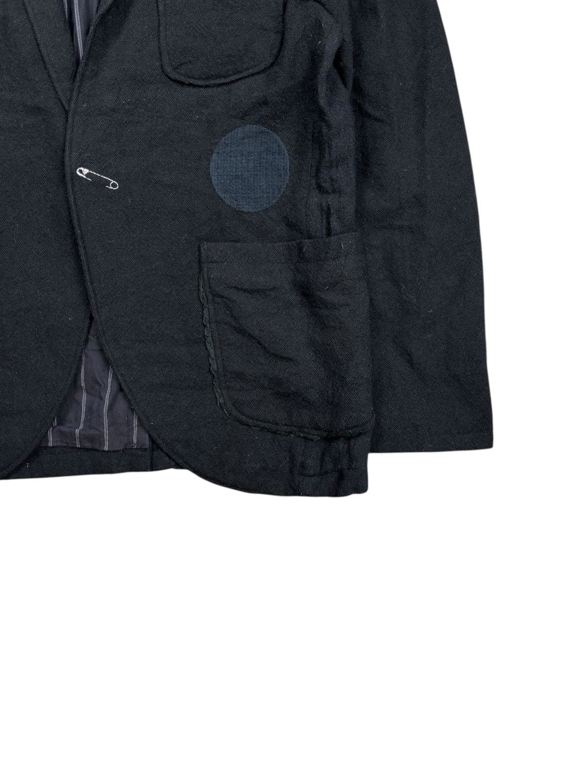Isamu Katayama Backlash AW 05/06 Rebith To Rabura - Patchwork Wool Jacket Size US M / EU 48-50 / 2 - 4 Thumbnail
