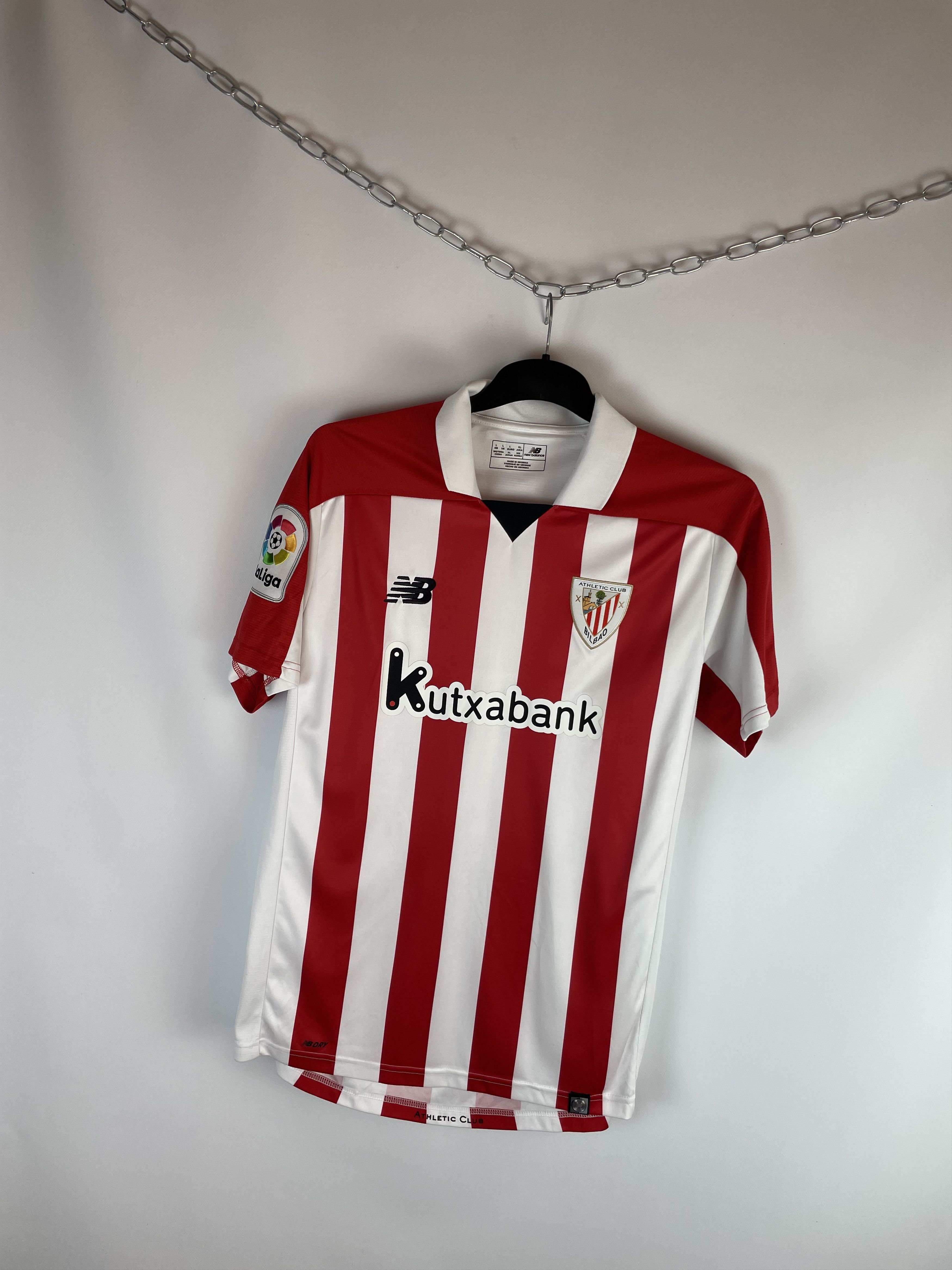 New Balance × Vintage New Balance Athletic Bilbao FC Home T-Shirt Jersey Size US L / EU 52-54 / 3 - 2 Thumbnail