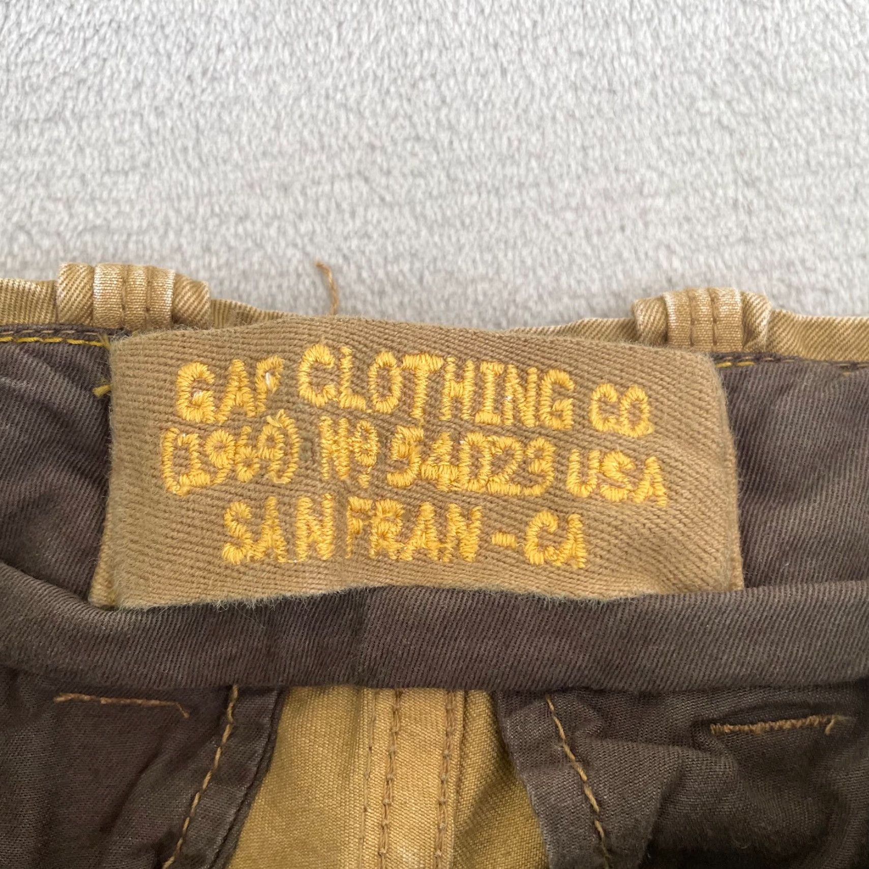 Gap VINTAGE GAP Cargo Pants Men 30x30 Brown Paratrooper Baggy Military Adjustable Waist Pants Mens Cargo Brown 30x30 Vintage GAP Size US 30 / EU 46 - 2 Thumbnail