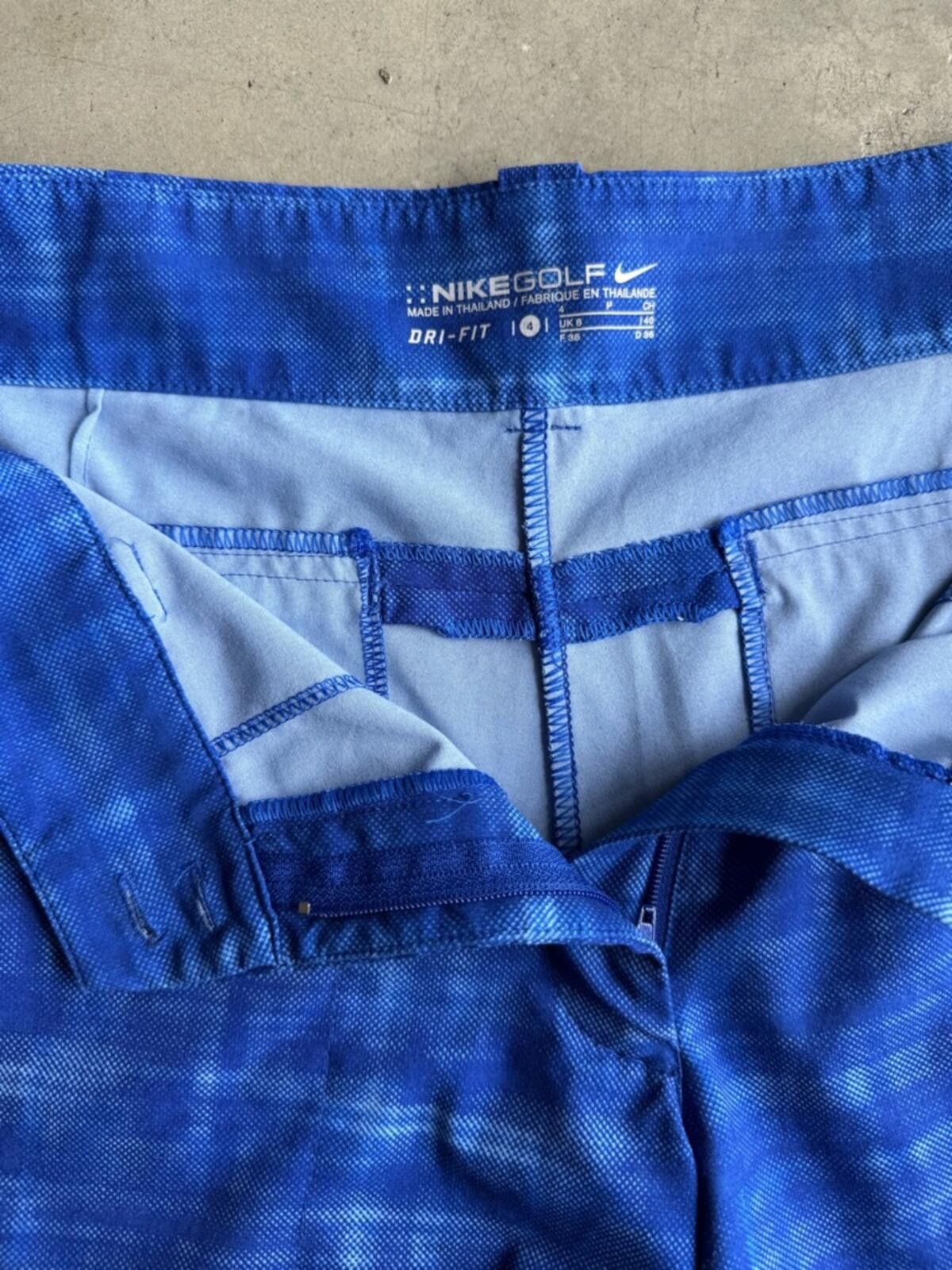 Nike Nike Golf / Dri-FIT Athletic Shorts / Blue Size 27" / US 4 / IT 40 - 7 Thumbnail