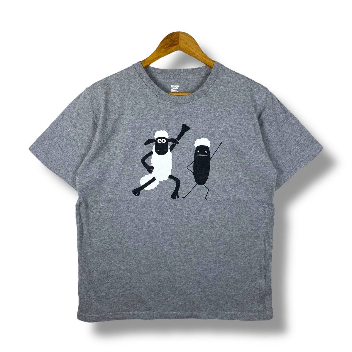 Cartoon Network SHAUN THE SHEEP Aardman Animations Cartoon Graphic Tee Shirt Size US M / EU 48-50 / 2 - 1 Thumbnail