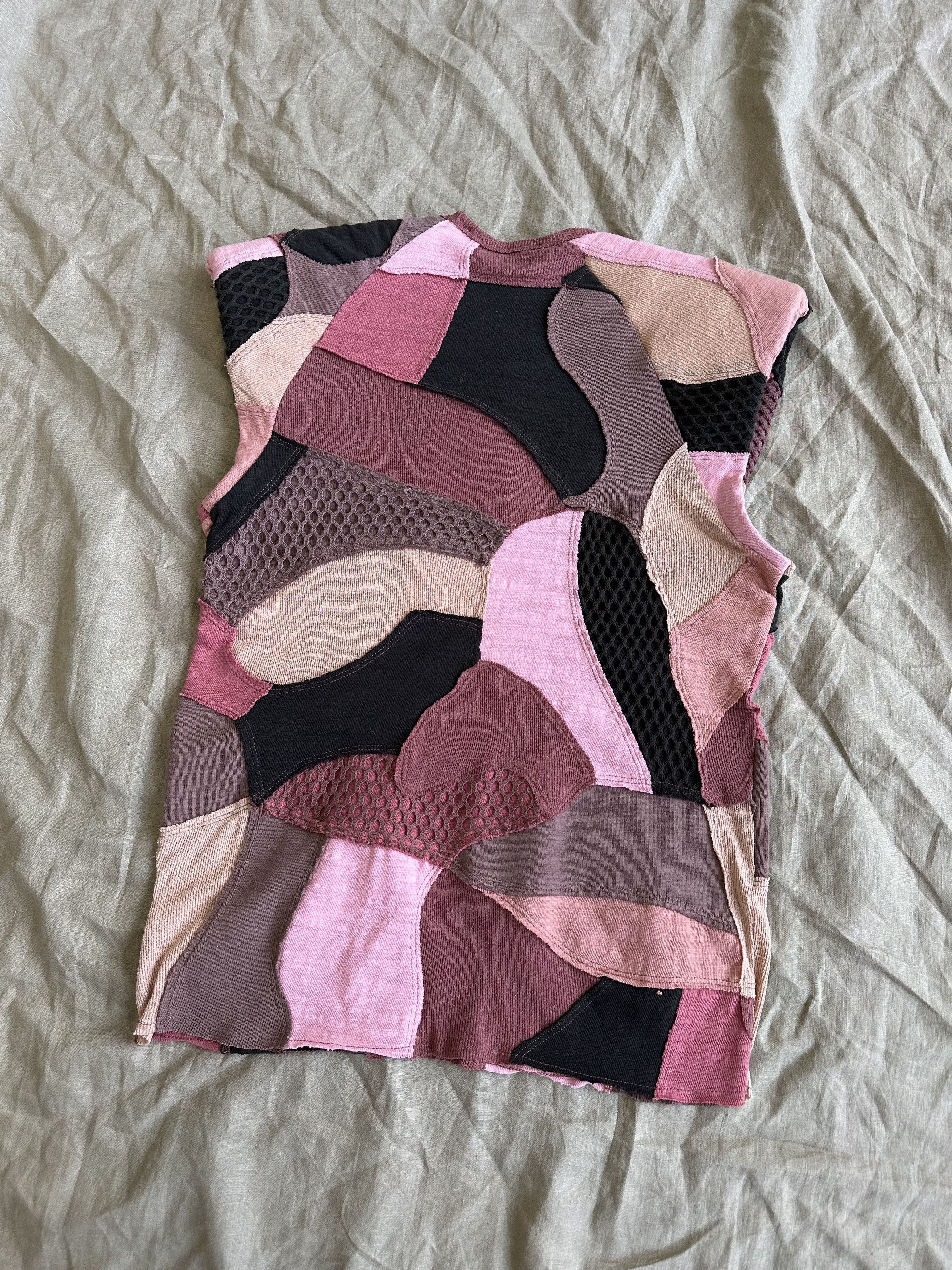 Isabel Marant Isabel Marant Patchwork Sleeveless Vest NWT 6206AC Size S / US 4 / IT 40 - 5 Thumbnail