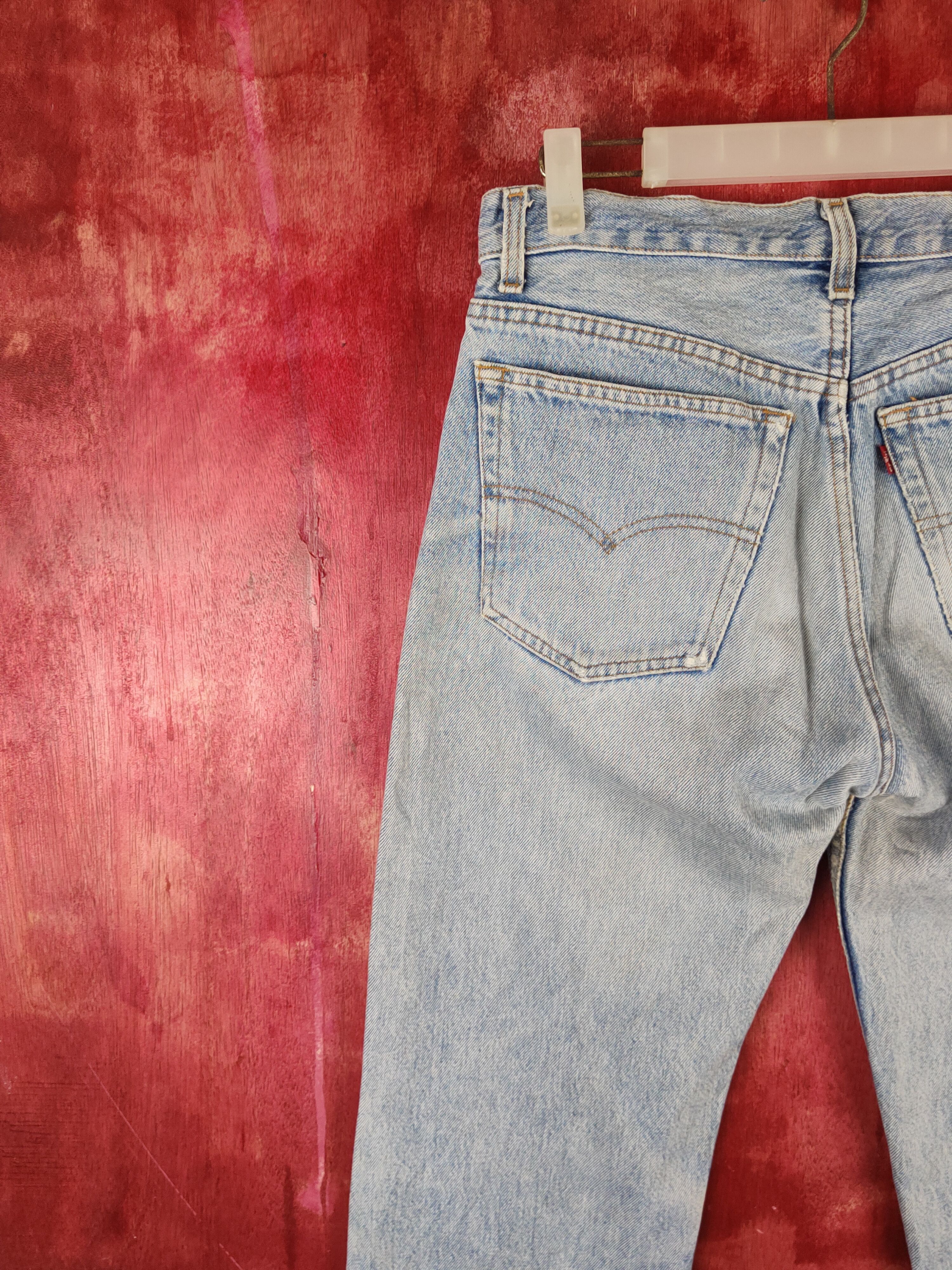 Levi's Levi's Blue Faded Distressed Ripped Jeans #S1653 Size US 30 / EU 46 - 11 Thumbnail