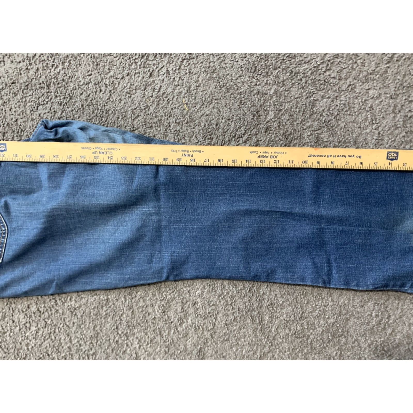 Vintage VINTAGE Levis? 512 Perfectly Slimming Boot Cut Jeans Women's 14P 30x29 Blue Denim Stretch 90s Designer Jeans Womens Size 36" / US 14 / IT 50 - 7 Thumbnail