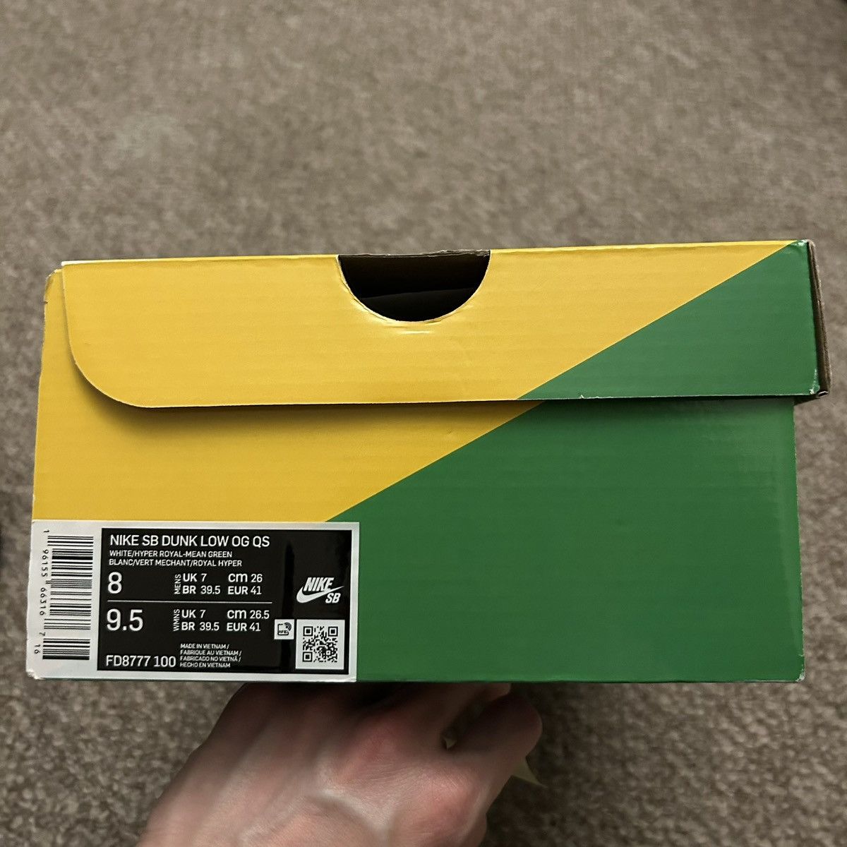 Nike × eBay 2022 Nike ‘eBay’ Dunks SB sz 8M 📩 Size US 8 / EU 41 - 10 Thumbnail
